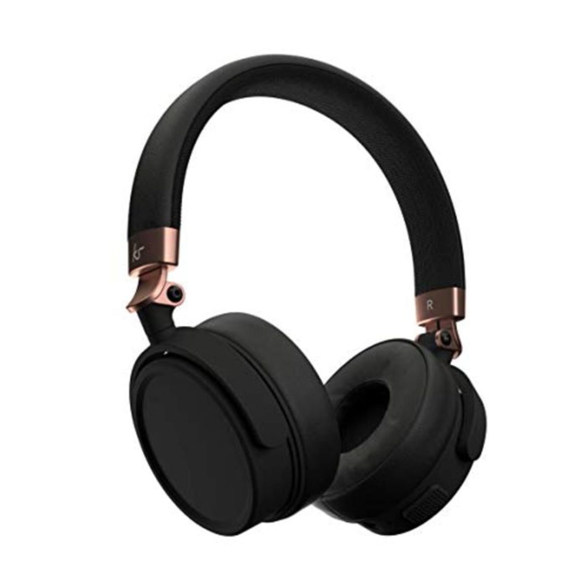 RRP £78.00 Kitsound KSACC60RG Accent 60 Wireless Bluetooth Headphones, On Ear Headphones with Cal