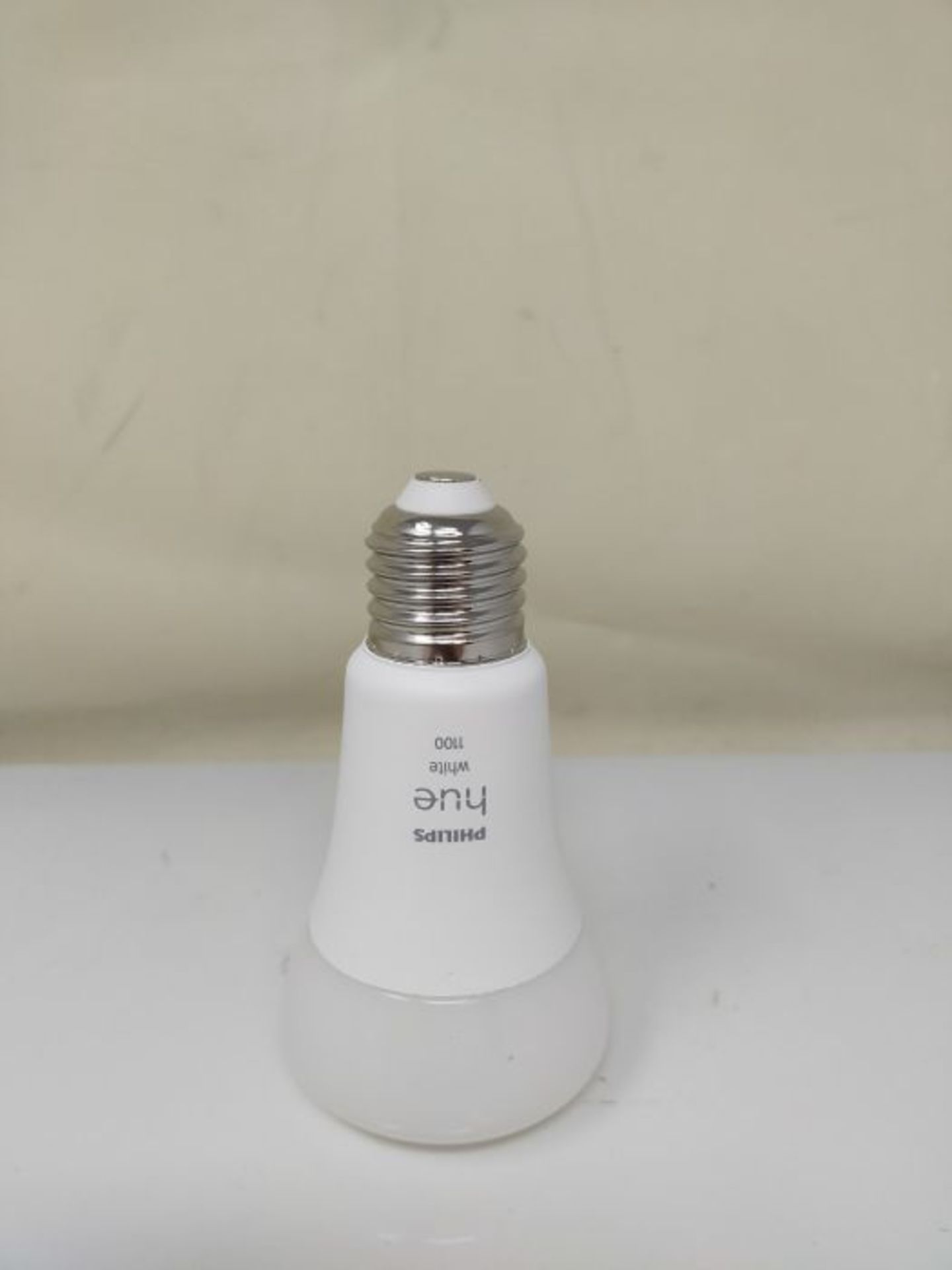 Philips Hue NEW White Smart Light Bulb 75W - 1100 Lumen [E27 Edison Screw] With Blueto - Image 3 of 3