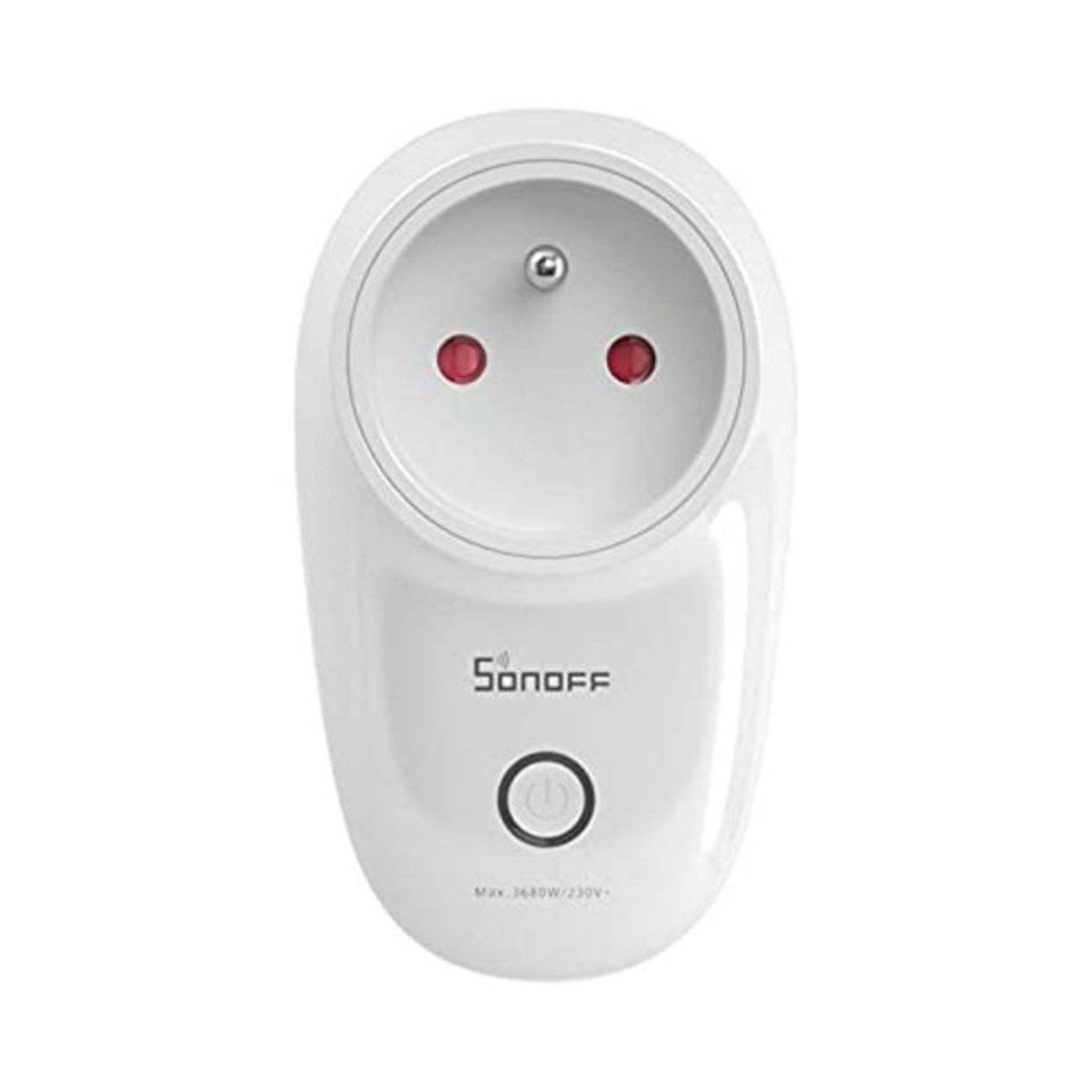 SONOFF S26R2 TPE-FR Smart Plug, Compatible with Alexa, Google Home, 16A Power Sockets