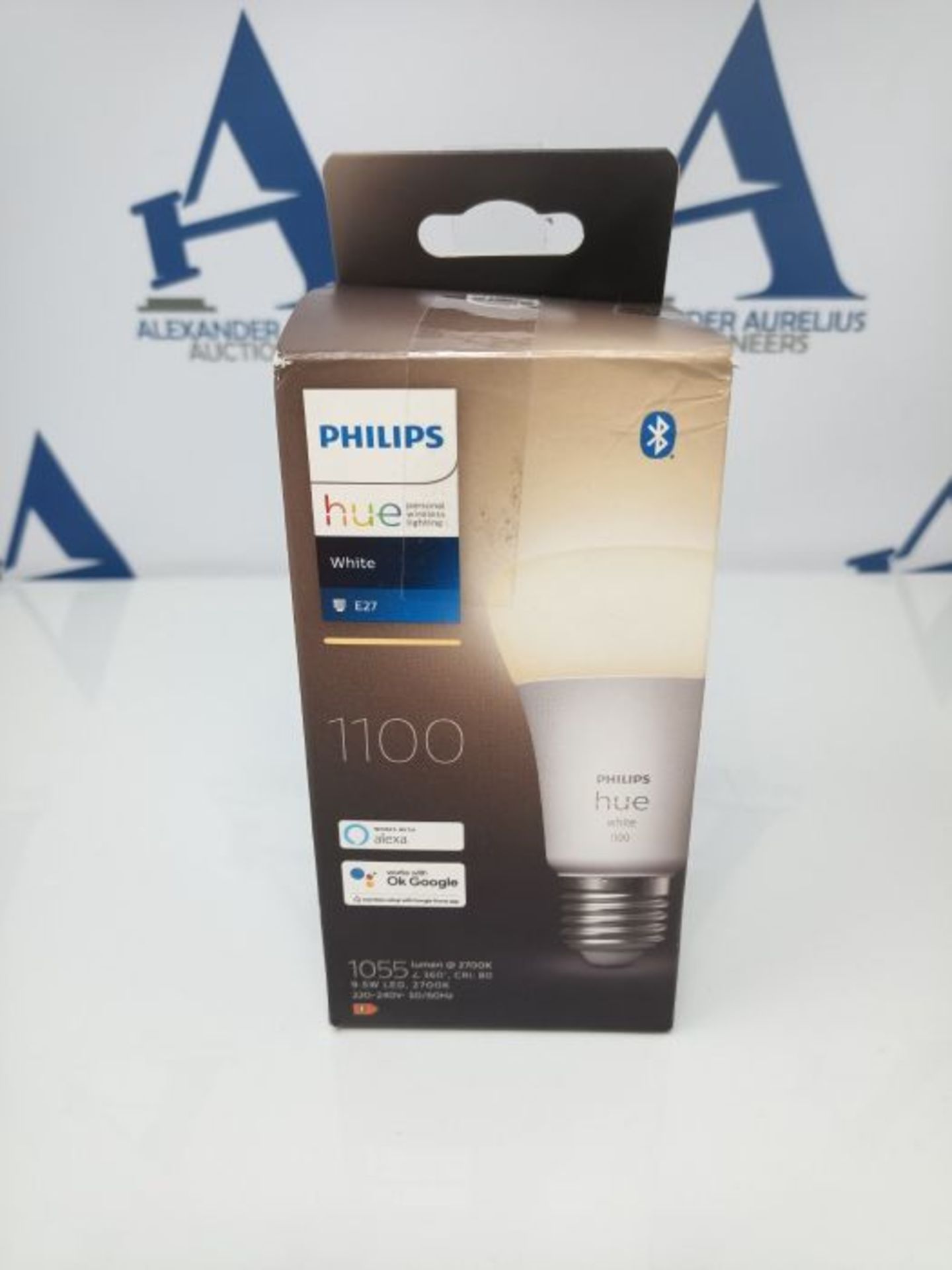 Philips Hue White Lampadina LED Smart, con Bluetooth, E27, 9.5W, Dimmerabile, 1100 Lum - Image 2 of 3