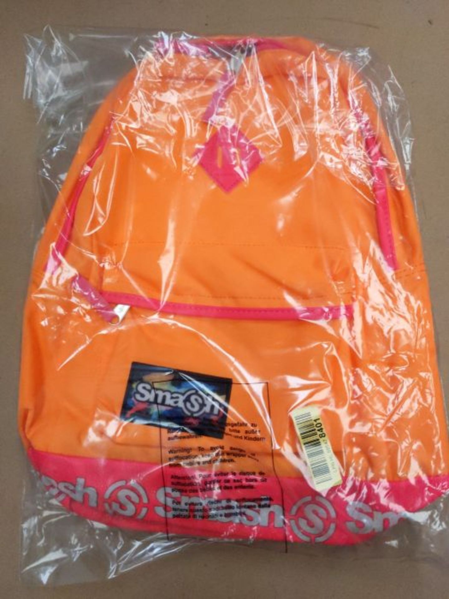 Smash Children's Backpack, Arancio (Orange) - 10279 - Image 2 of 2