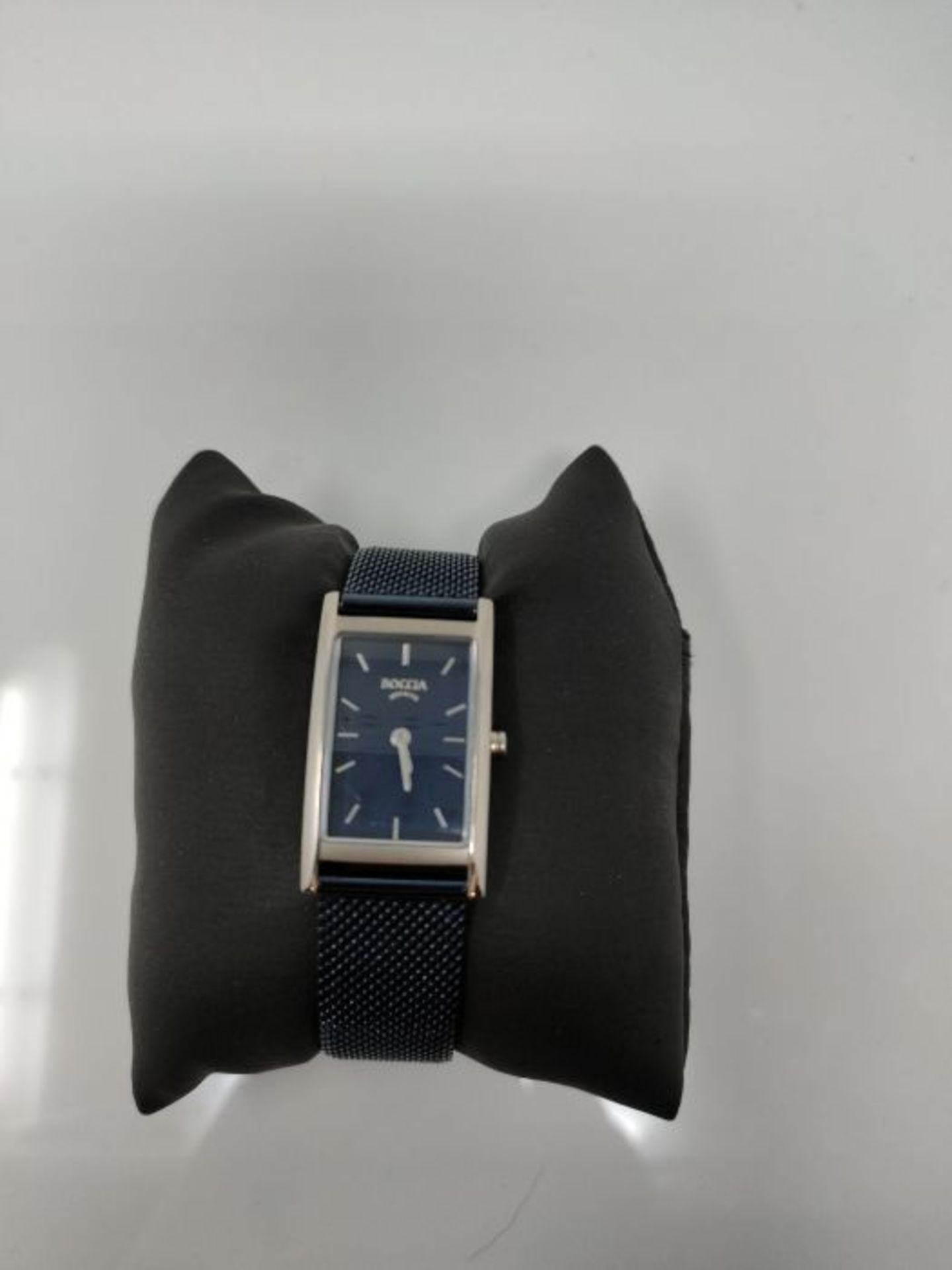 RRP £91.00 Boccia Damen Analog Quarz Uhr mit Edelstahl Armband 3304-01 - Image 2 of 2