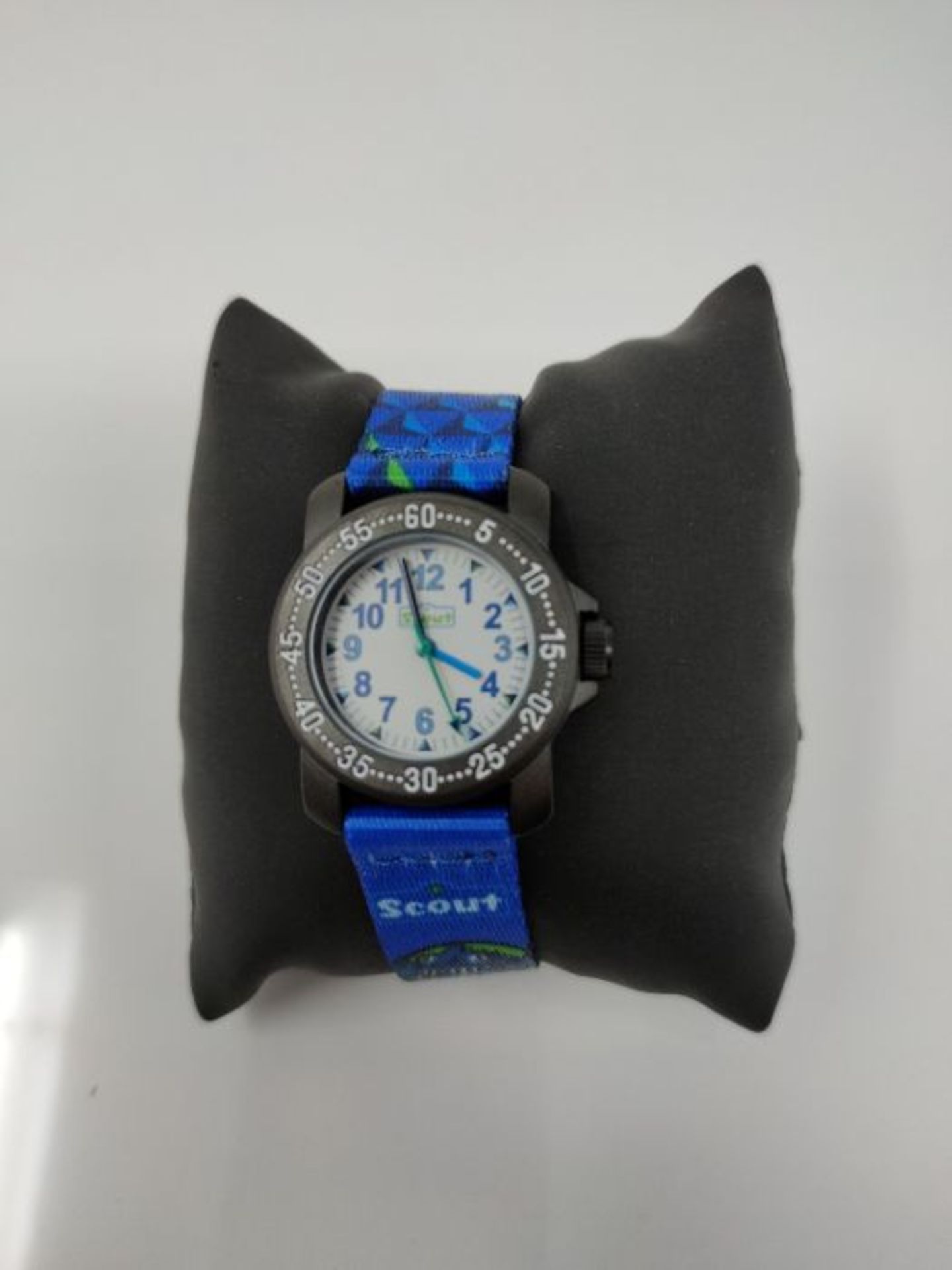 Scout Jungen Analog Quarz Uhr mit Textil Armband 280376015 - Image 2 of 2