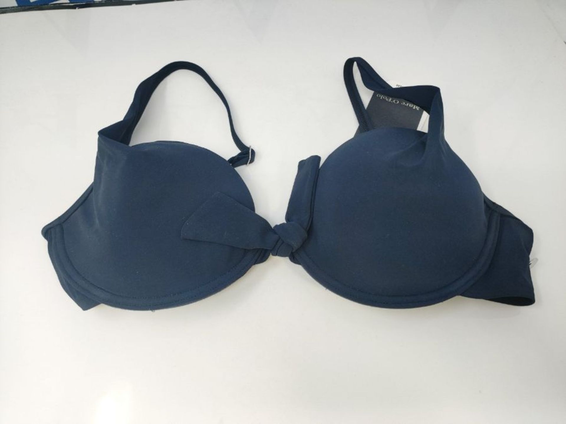 Marc O?Polo Body & Beach Women's Marc O´Polo Underwire Bikini-TOP, Black (Blue Black) - Image 2 of 3