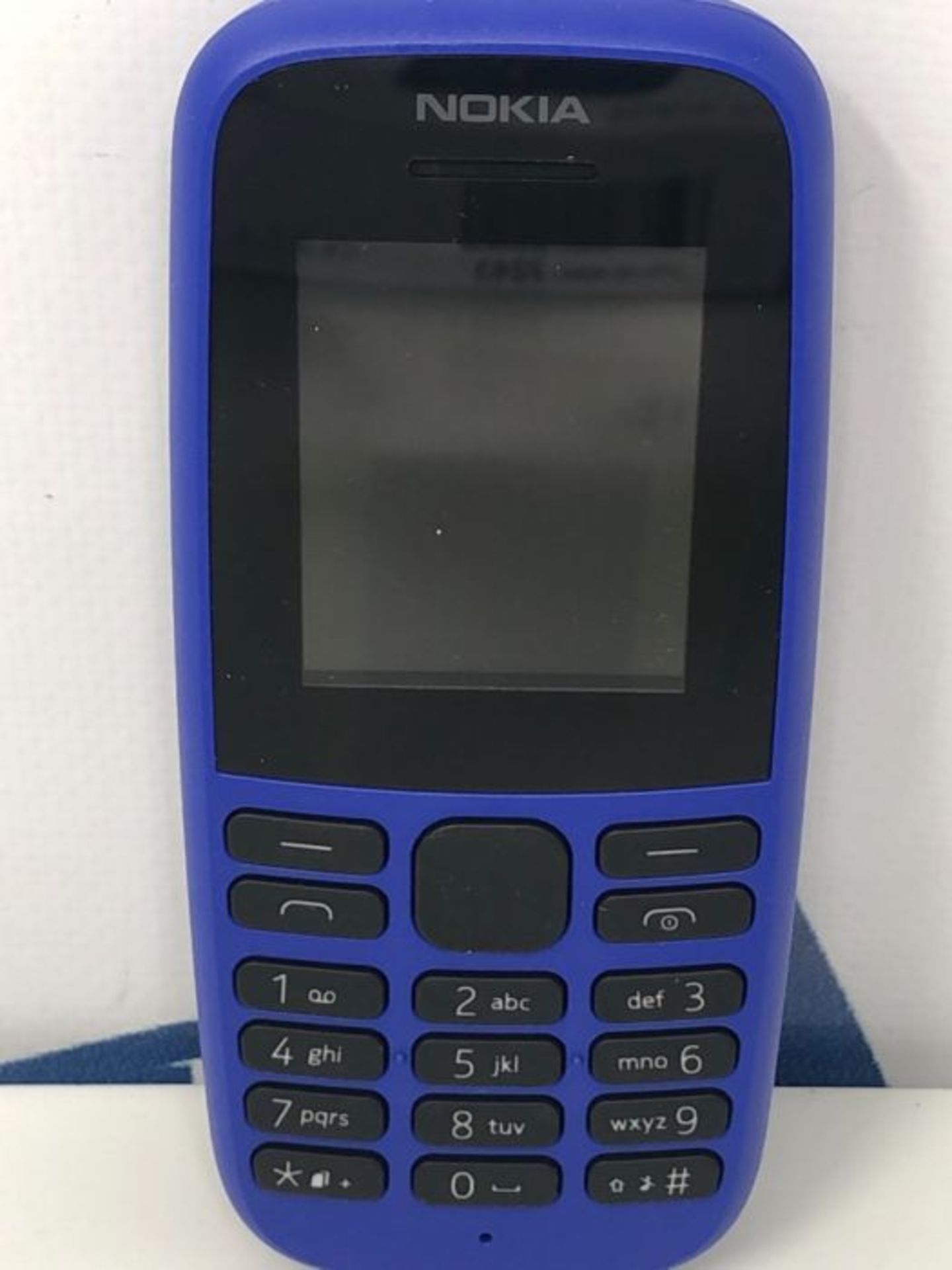 Nokia 105 Dual-SIM (2019) Blue unlocked - Image 2 of 2