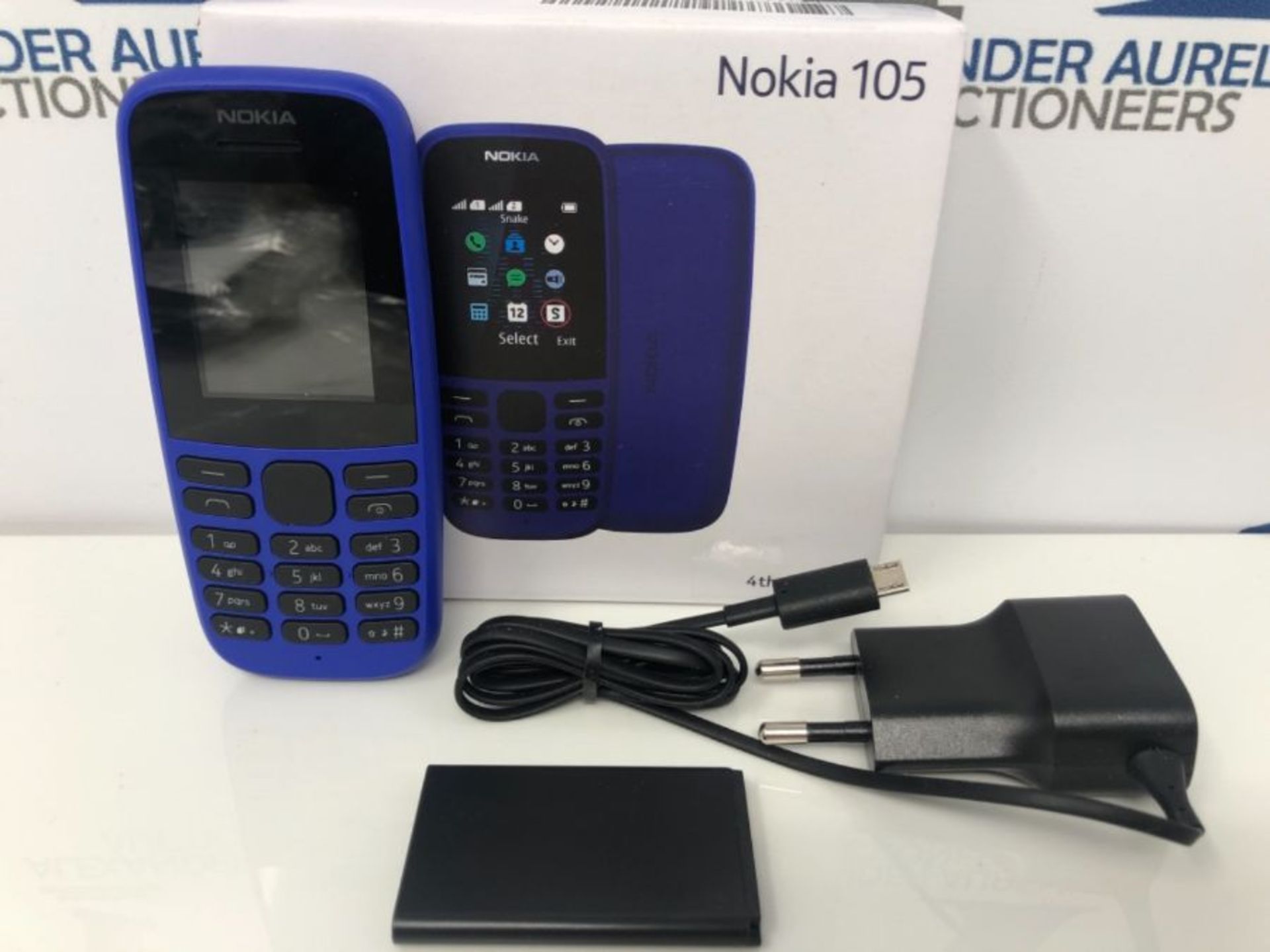 Nokia 105 Dual-SIM (2019) Blue unlocked