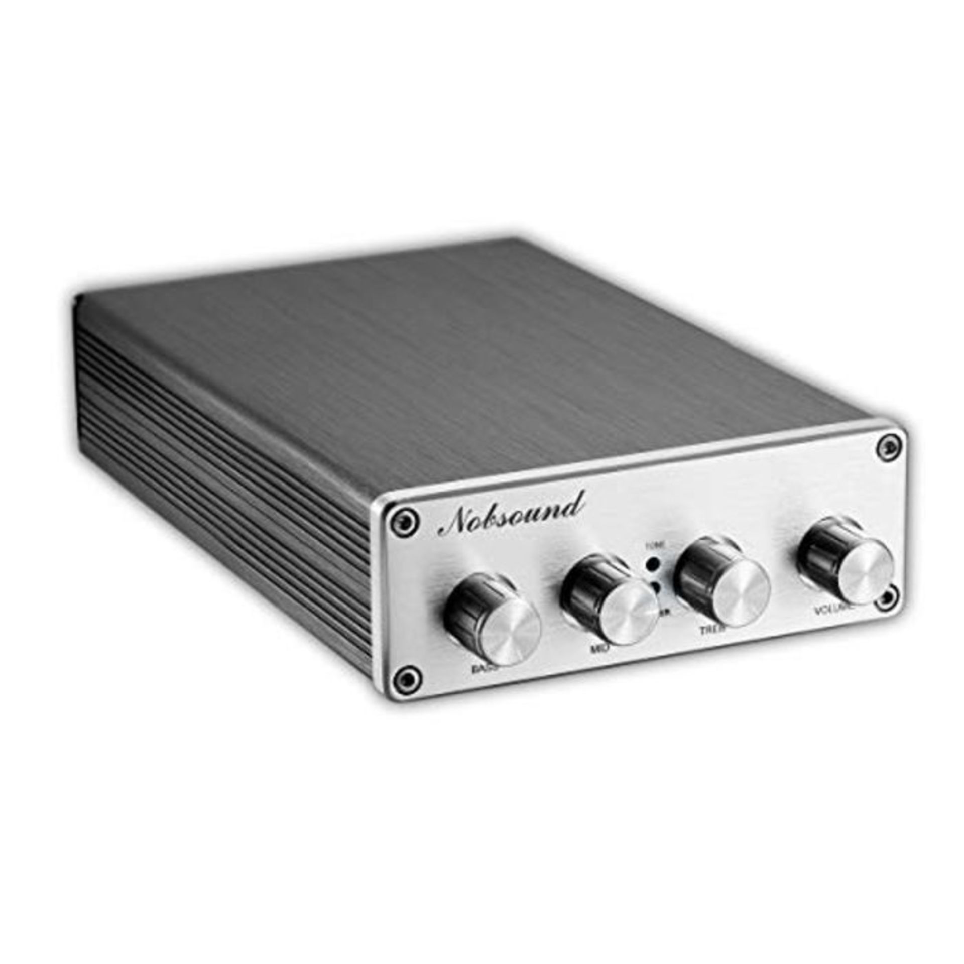 RRP £61.00 Nobsound Hi-Fi Stereo Digital Preamplifier Audio Pre-Amp with Treble/Middle/Bass Tone