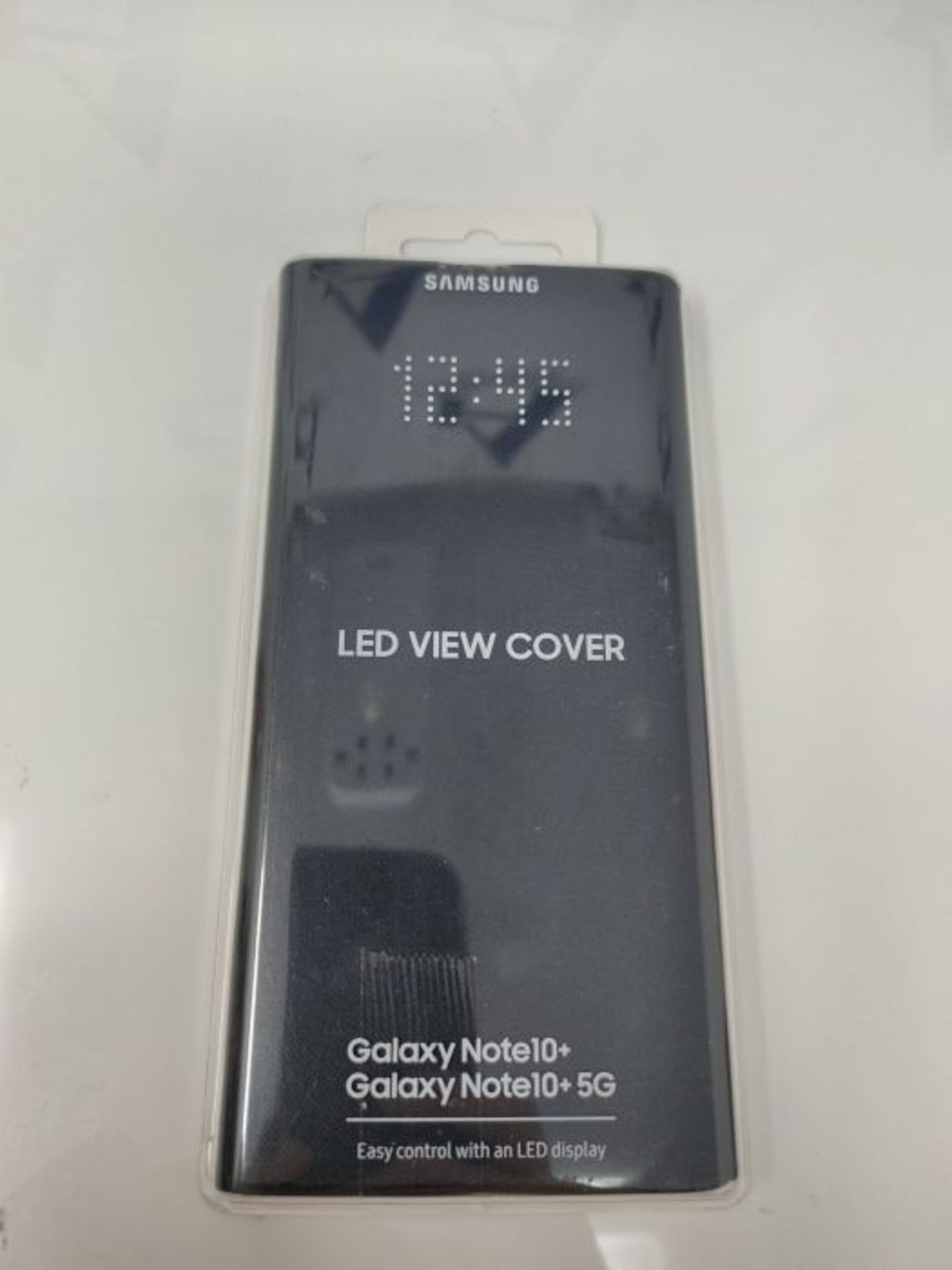 Samsung Original Galaxy Note 10+ LED View Cover Case - Black - Image 2 of 3