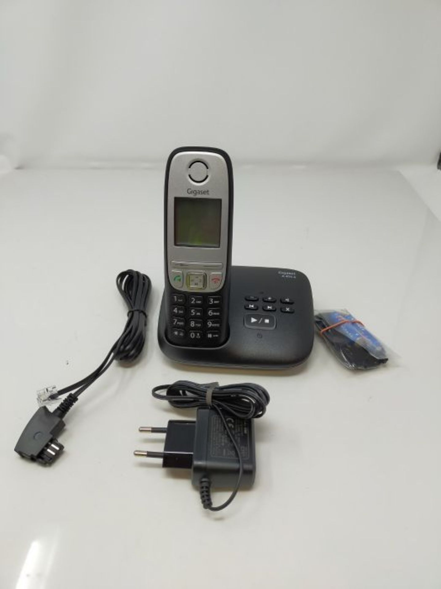 Gigaset A415A, Schnurloses Telefon DECT mit Anrufbeantworter, Freisprechfunktion, Kurz - Image 2 of 2