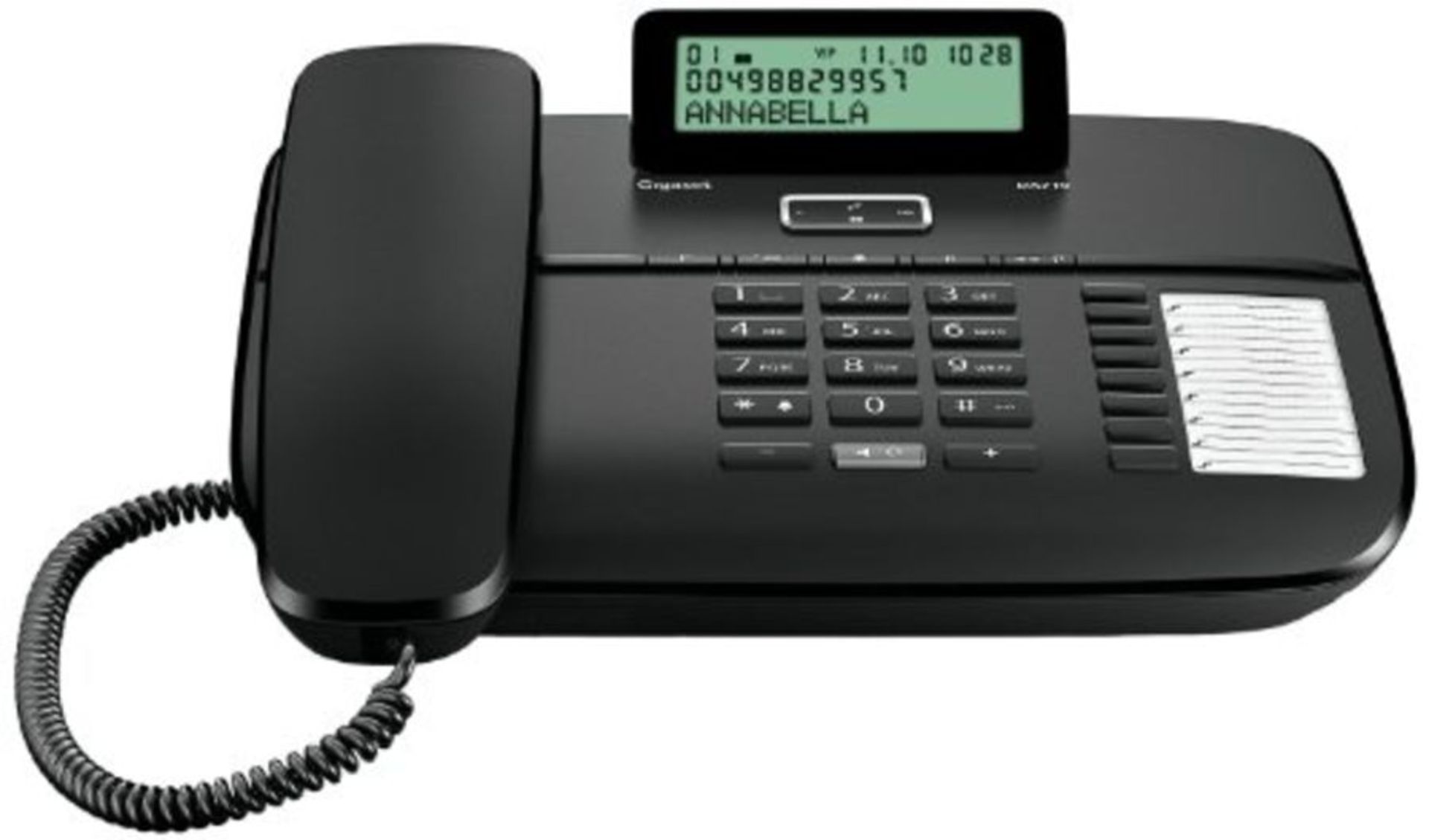 RRP £50.00 Gigaset DA710 Corded Telephone - Black