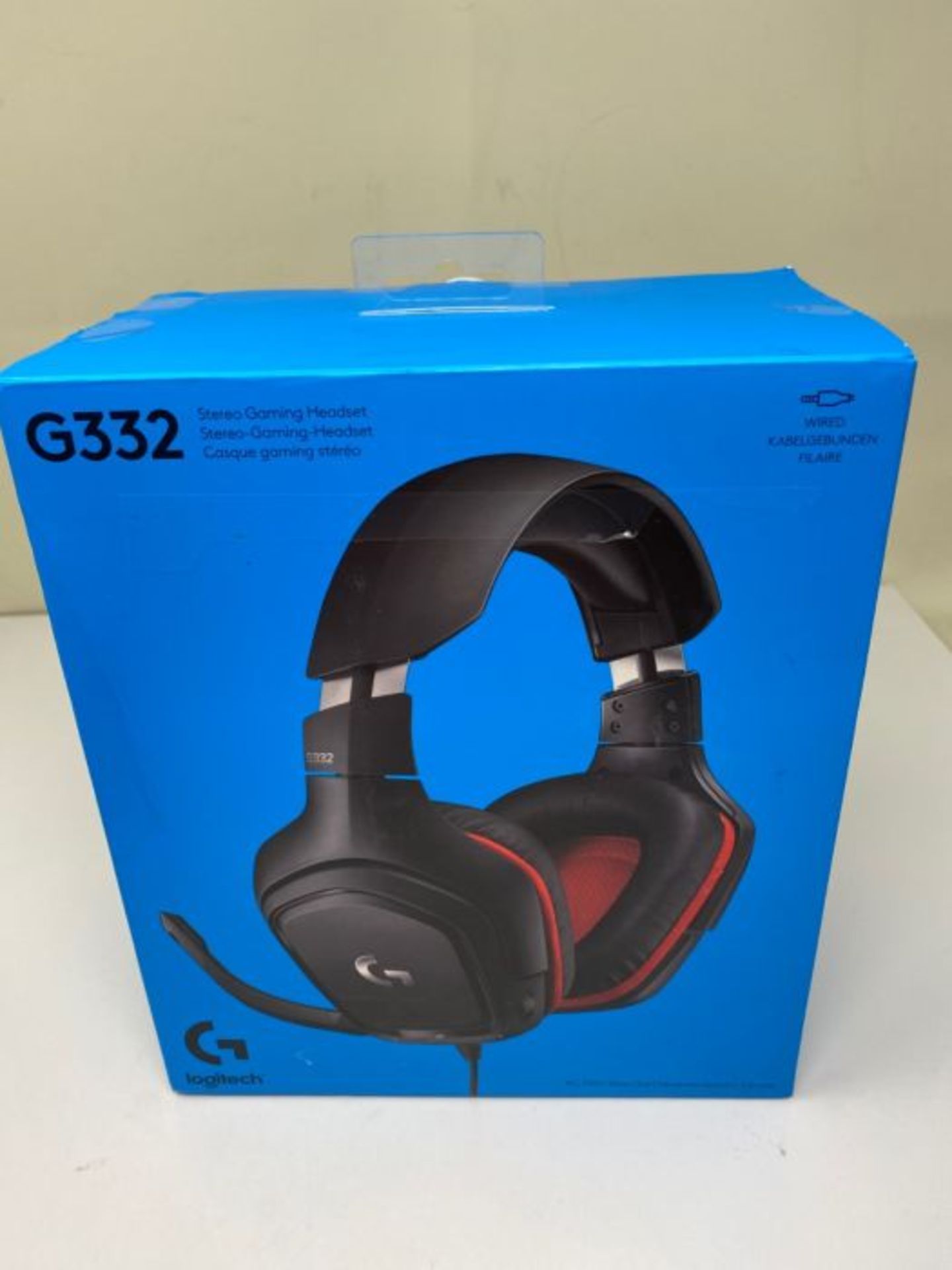 Logitech G332 Wired Gaming Headset, 50 mm Audio Drivers, Rotating Leatherette Ear Cups - Image 2 of 3