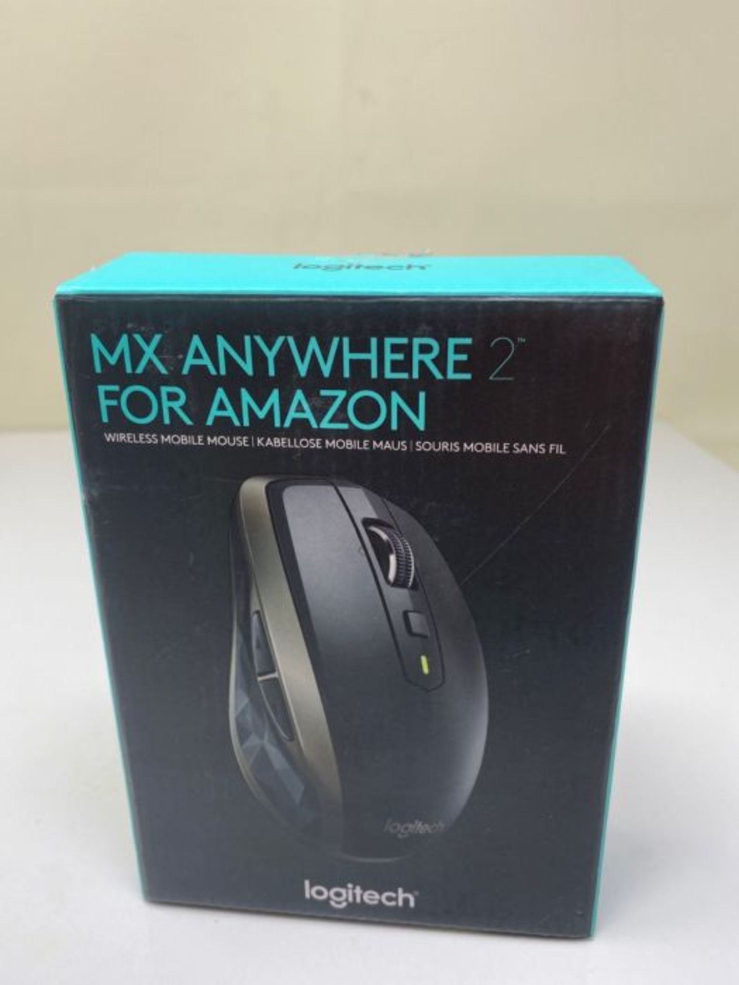 Logitech MX Anywhere 2 Wireless Mouse, Bluetooth or 2.4GHz Wireless Mouse with USB Uni - Image 2 of 3
