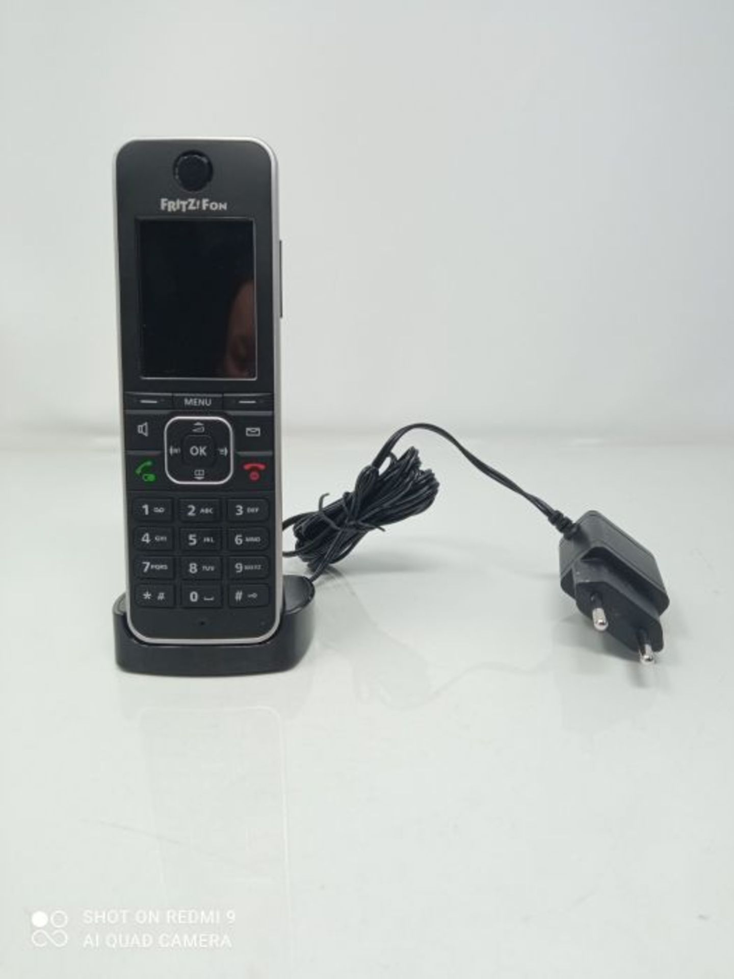 RRP £59.00 AVM FRITZ!Fon C6 Black DECT-Komforttelefon (hochwertiges Farbdisplay, HD-Telefonie, In - Image 3 of 3