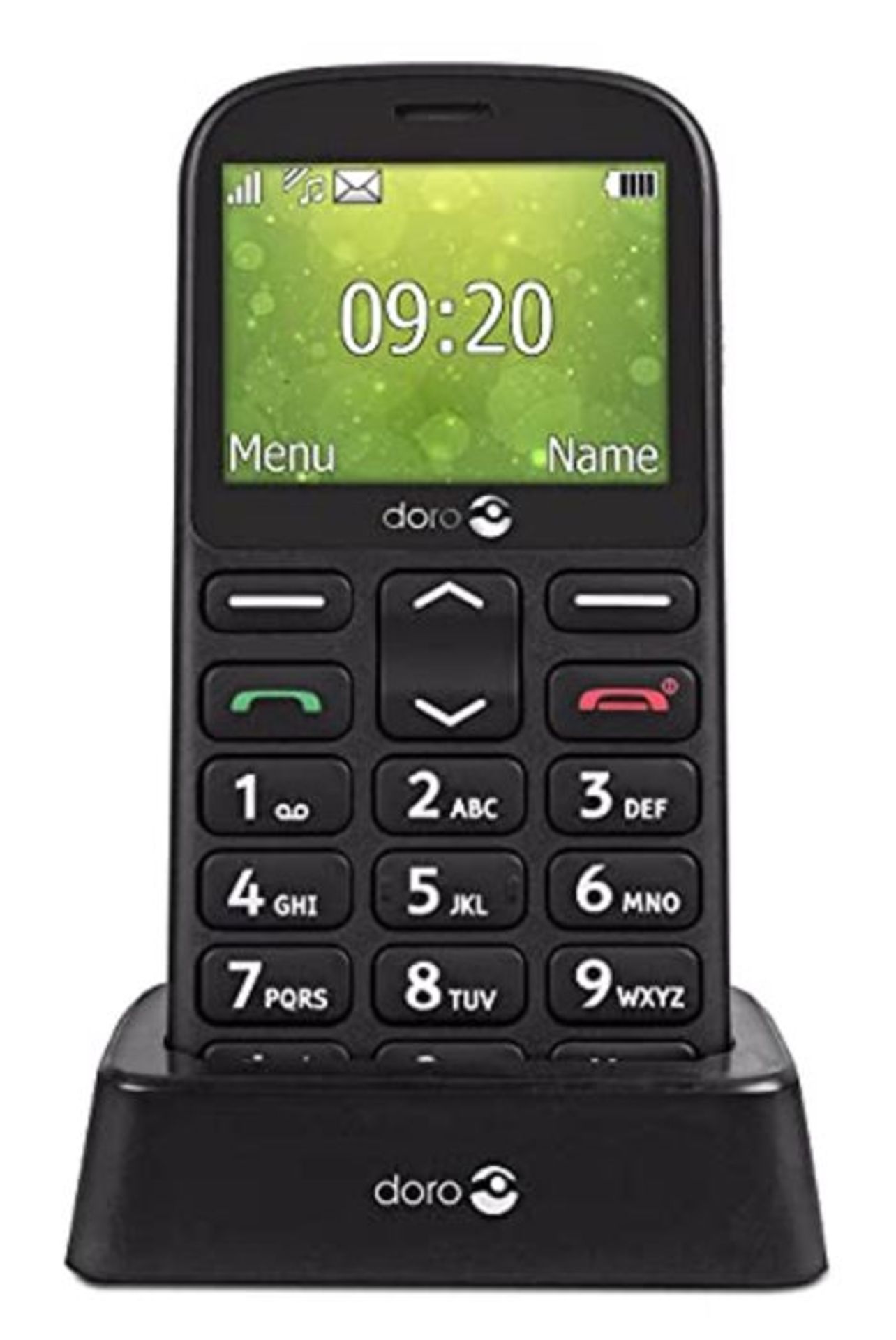 Doro 1361 Easy Mobile Phone - Black