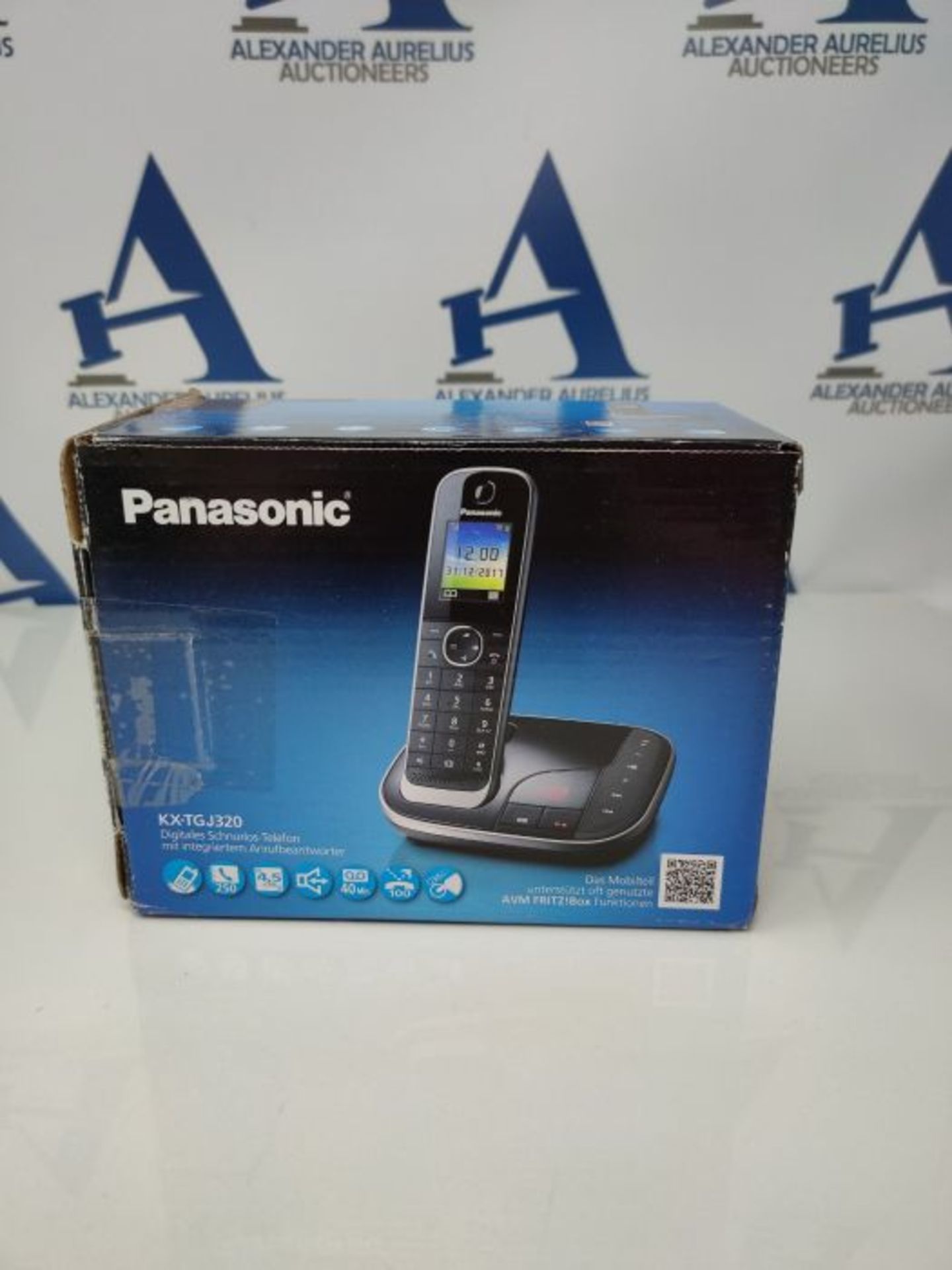 Panasonic KX-TGJ320 - telephones (DECT, Desk, Red, LCD, AAA, Polyphonic) - Image 2 of 3