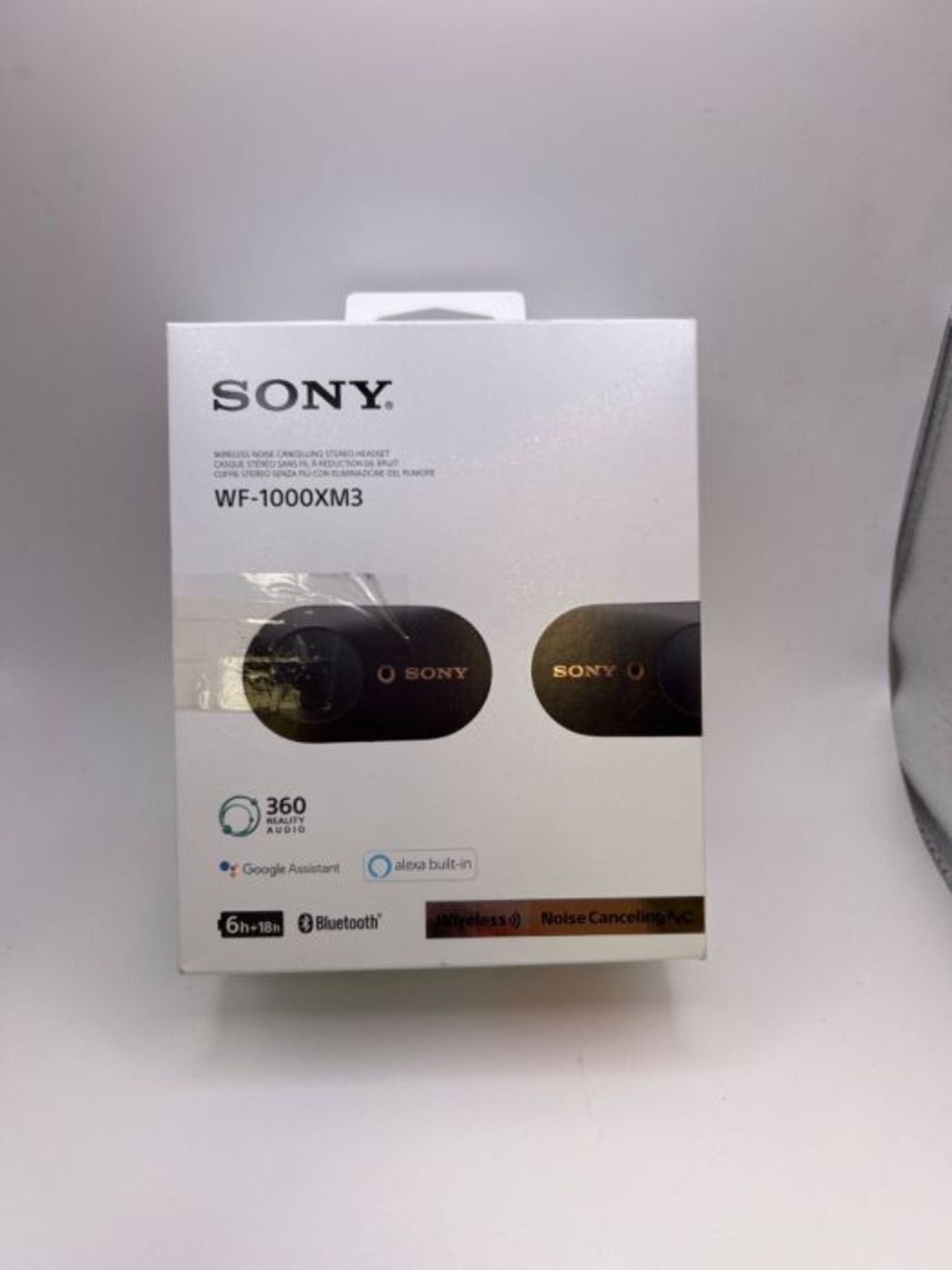 RRP £170.00 Sony WF-1000XM3 Truly Wireless Noise Cancelling Headphones with Mic, up to 32H battery - Image 2 of 3