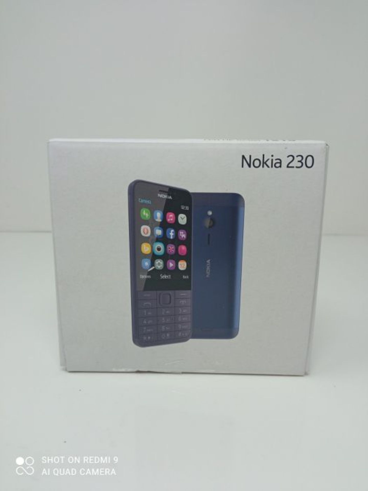 RRP £68.00 Nokia 230 Smartphone (7,11 cm (2,8 Zoll), 16MB, 2 Megapixel, Betriebssystem Series 30+ - Image 2 of 3
