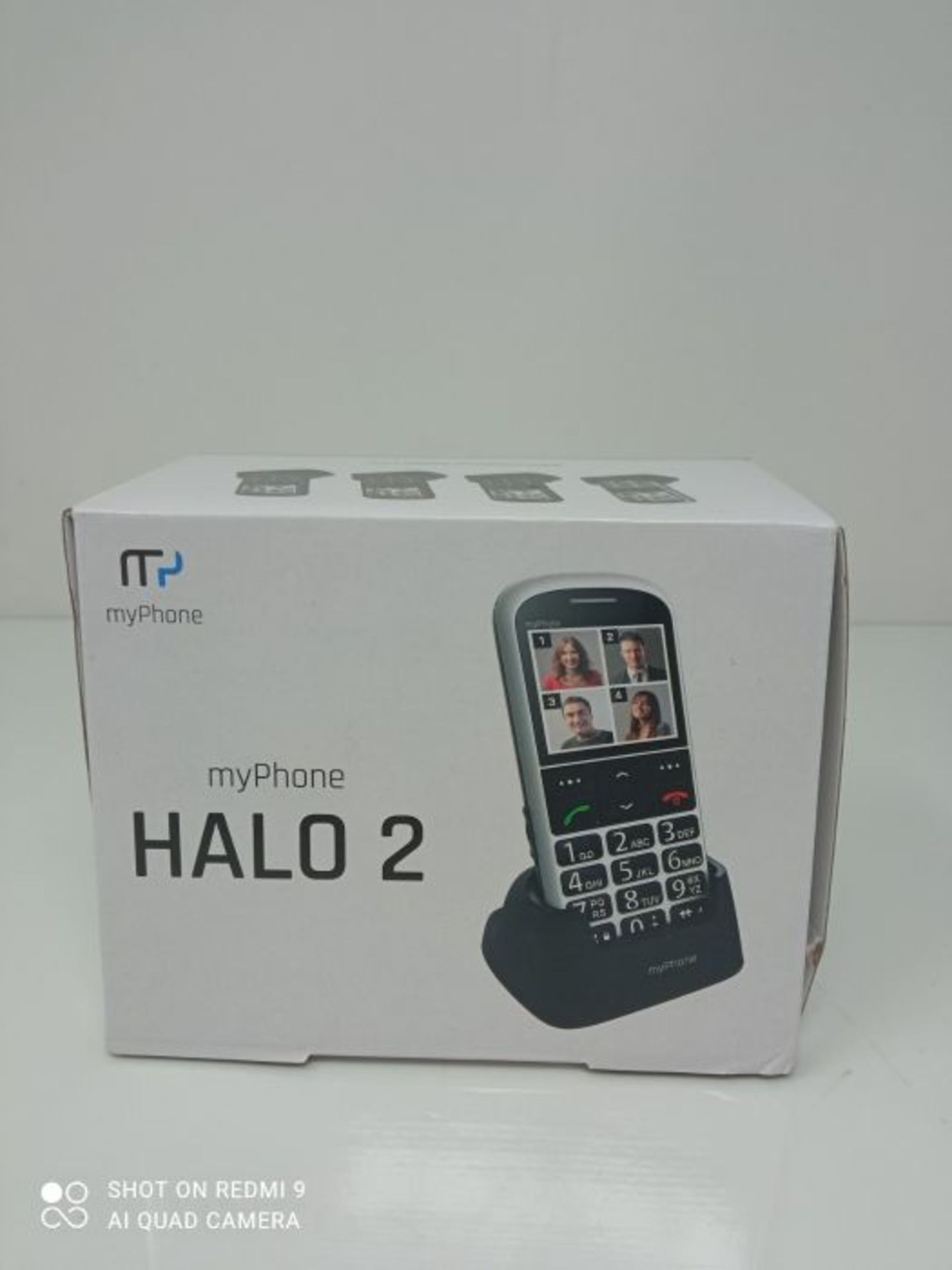 Myphone 220436 2.2 Loose 2.2 inch Phone Halo 2 (Flashlight 900 mAh Battery, Radio - Image 2 of 3