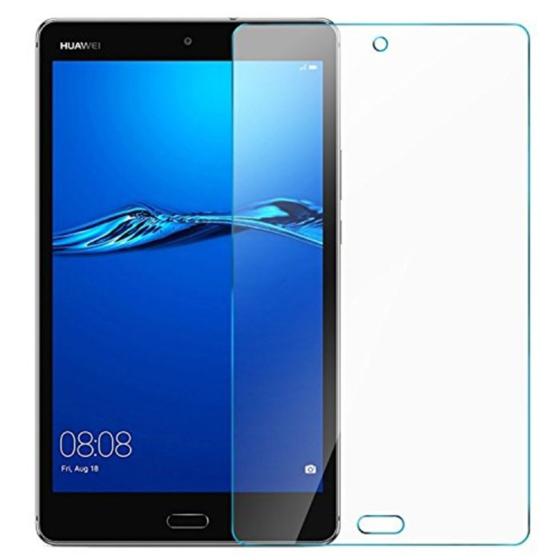 Screen Protector Compatible With Huawei MediaPad M3 Lite 8 - [HIGH DEFINITON HD CLARIT