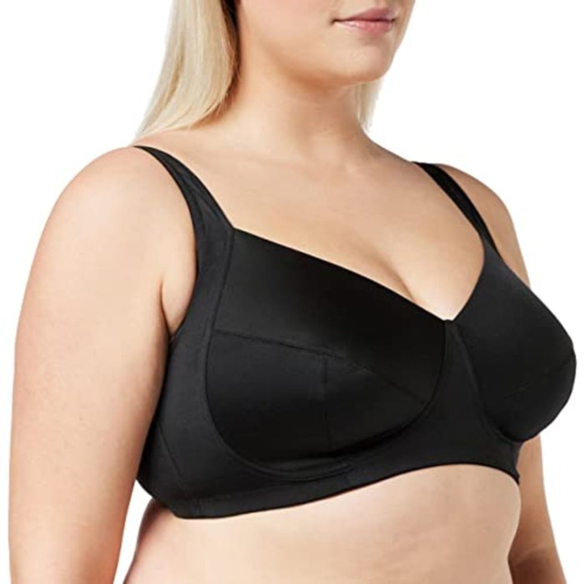 Lovable Women's Reggiseno Senza Ferretto Shaping. Alto sostegno. Bra, Black (004-NERO)