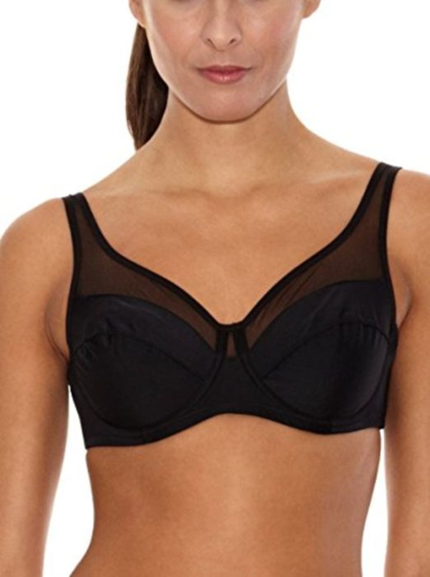 DIM Women's Everyday Bra, Black, 38C