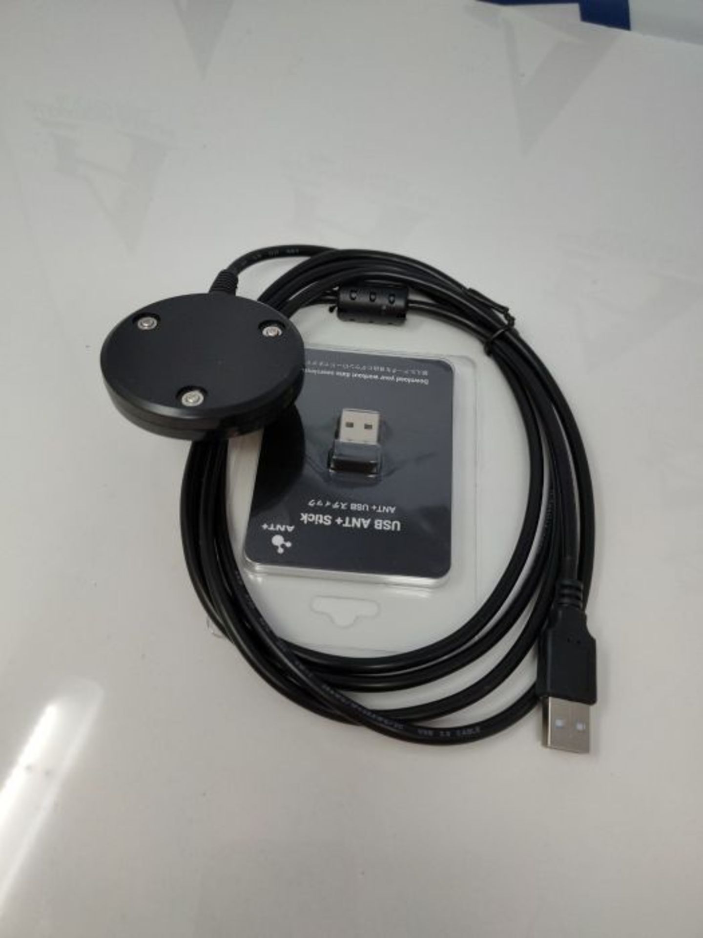 CooSpo ANT+ USB Stick Dongle with 2M/6.56FT Extension Cable, ANT+ Dongle for Zwift Gar - Image 2 of 2