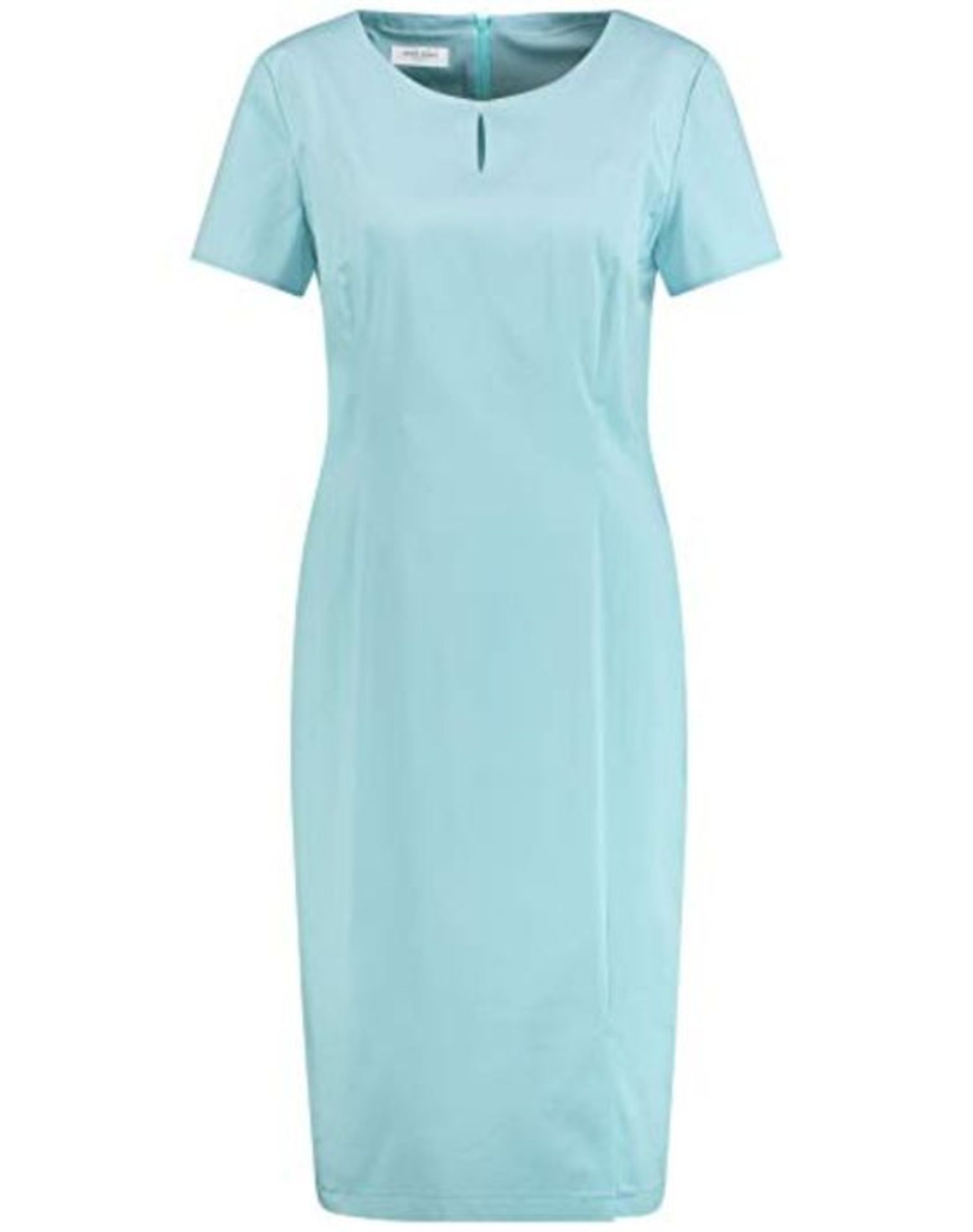 RRP £61.00 Gerry Weber Damen 380015-31370 Kleid, Blau (Aqua 80866), (HerstellergrÃ¶Ãxe: 42)