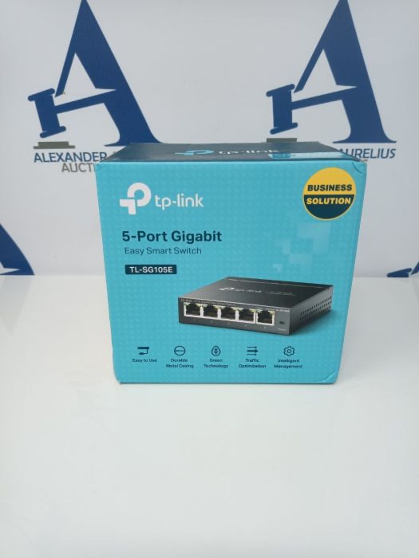 TP-Link TL-SG105E 5-Ports Gigabit Easy Smart Managed Netzwerk Switch(Plug-and-Play,Met - Image 2 of 3