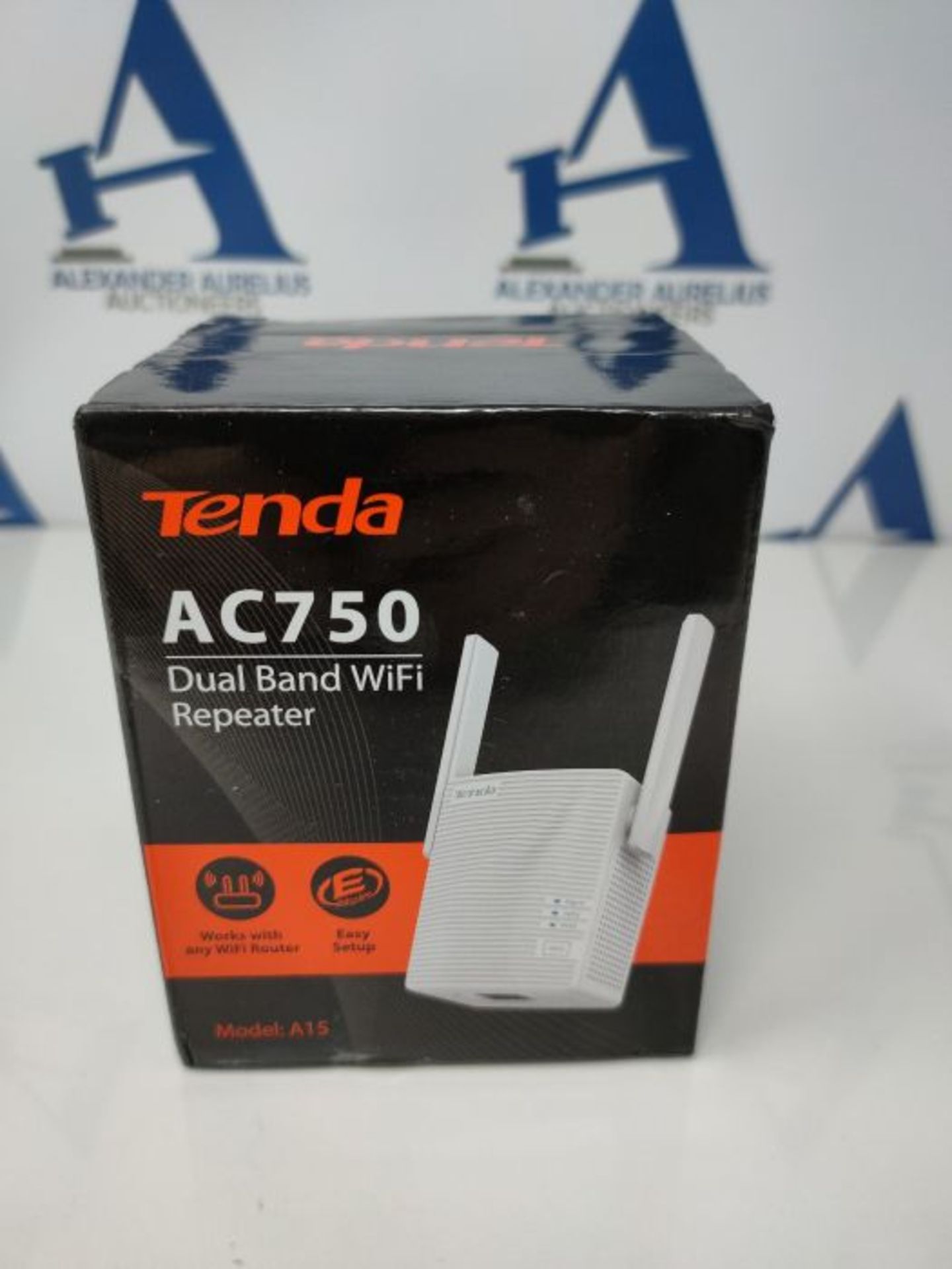 Tenda A15 Ripetitore Wifi Wireless,VelocitÃ  Dual Band AC750 750Mbps,Wifi Extender e - Image 2 of 3