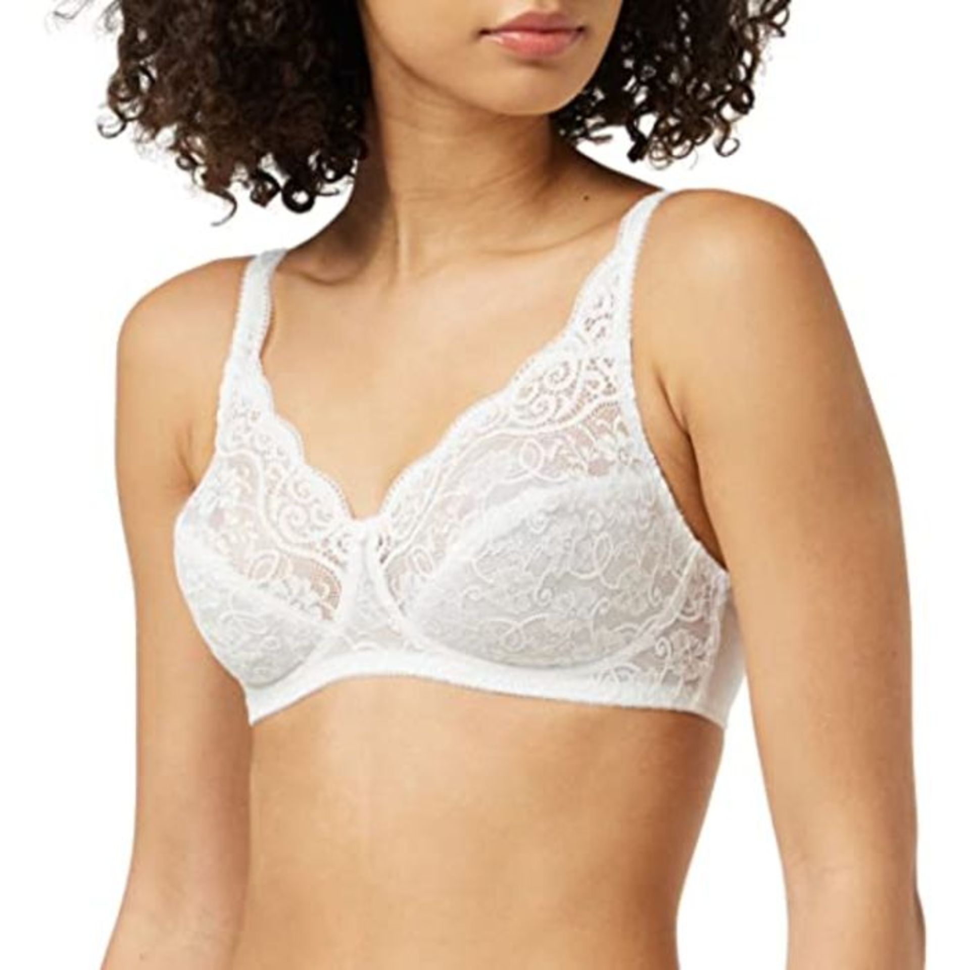 Triumph Amourette 300 N X - Non-wired bra, White, 38D