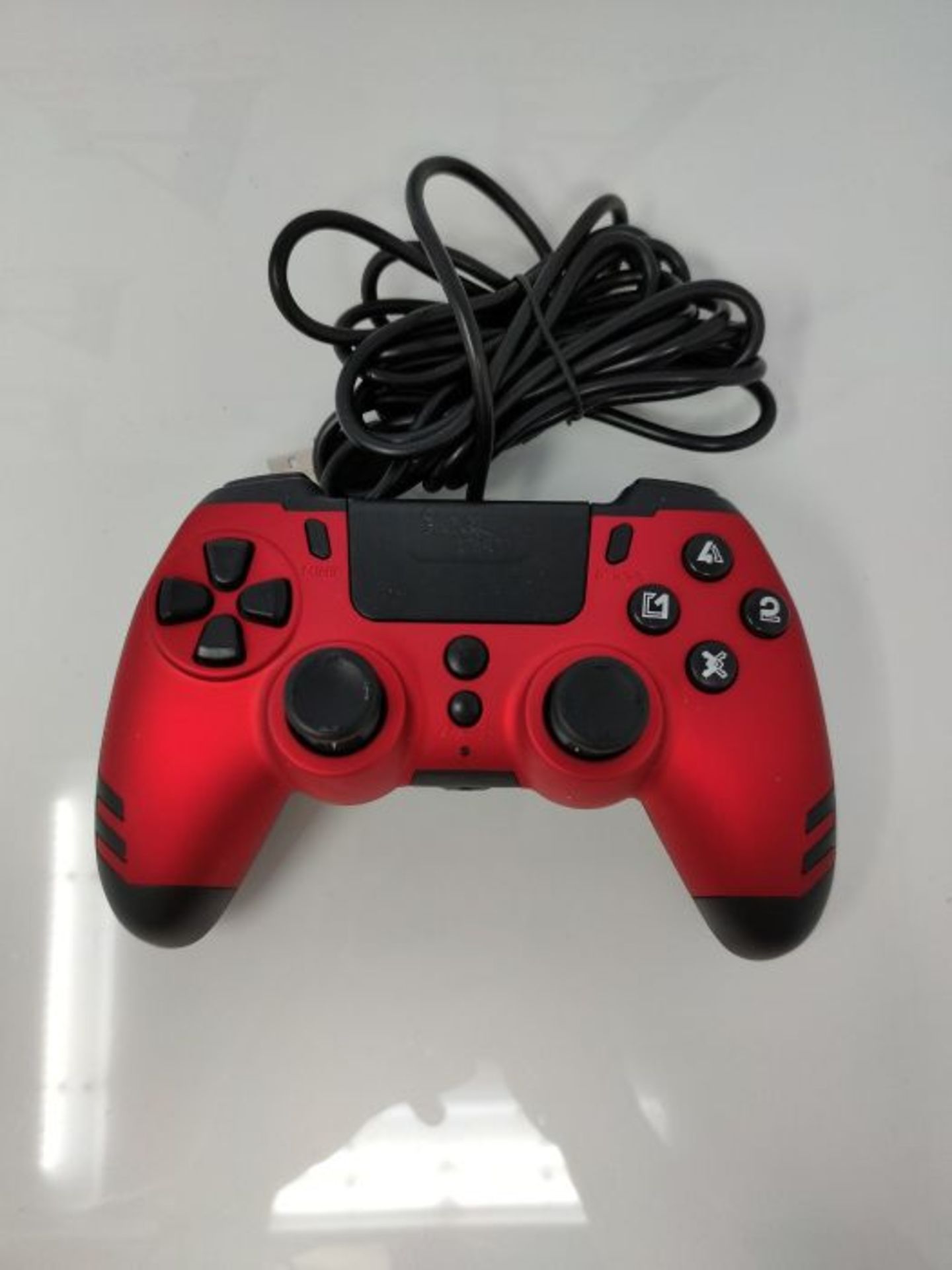 Steelplay - MetalTech Wired Controller (RED) (PS4) - Image 3 of 3