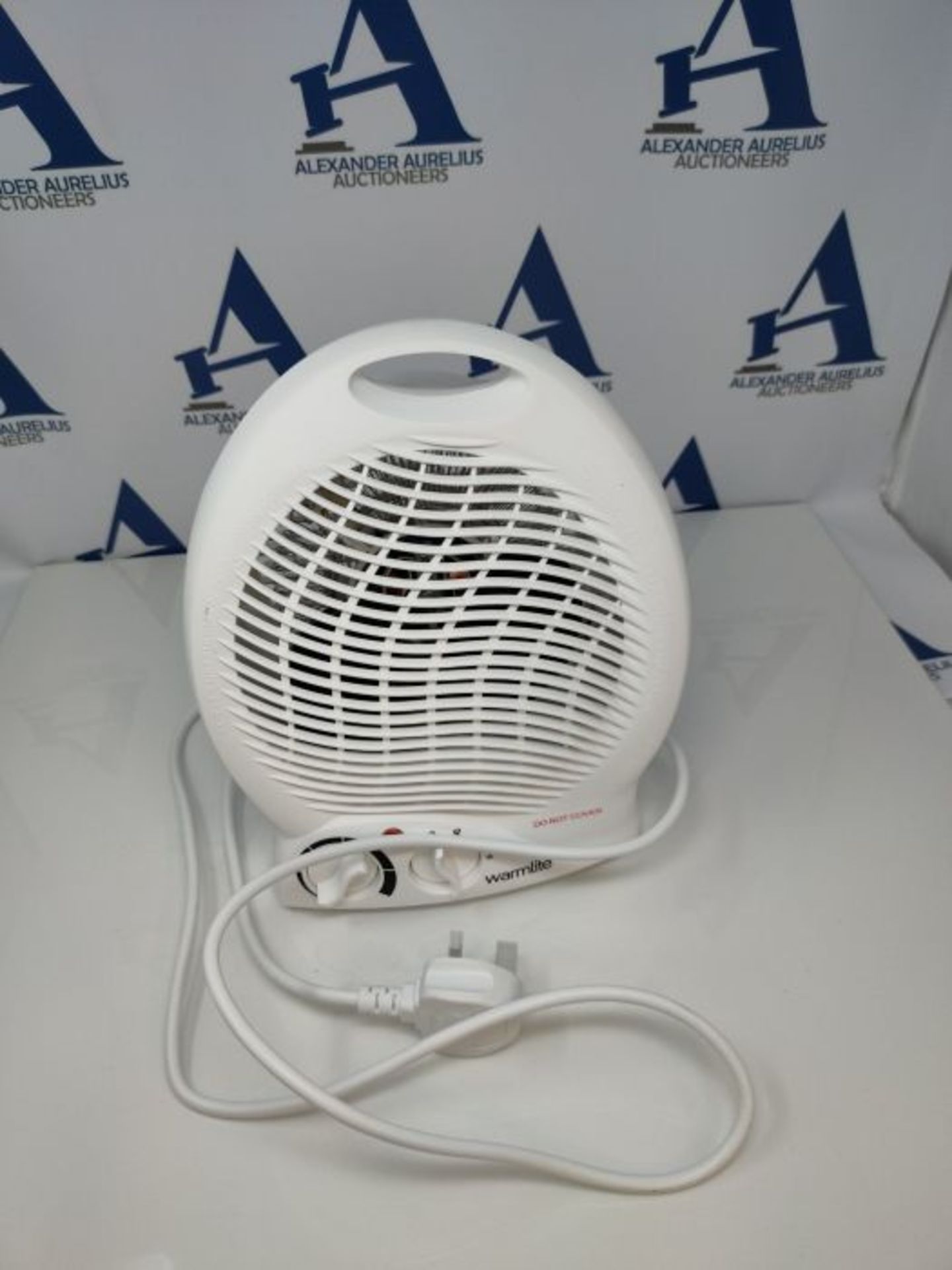 Warmlite WL44002 Thermo Fan Heater with 2 Heat Settings and Overheat Protection, 2000W - Image 2 of 2