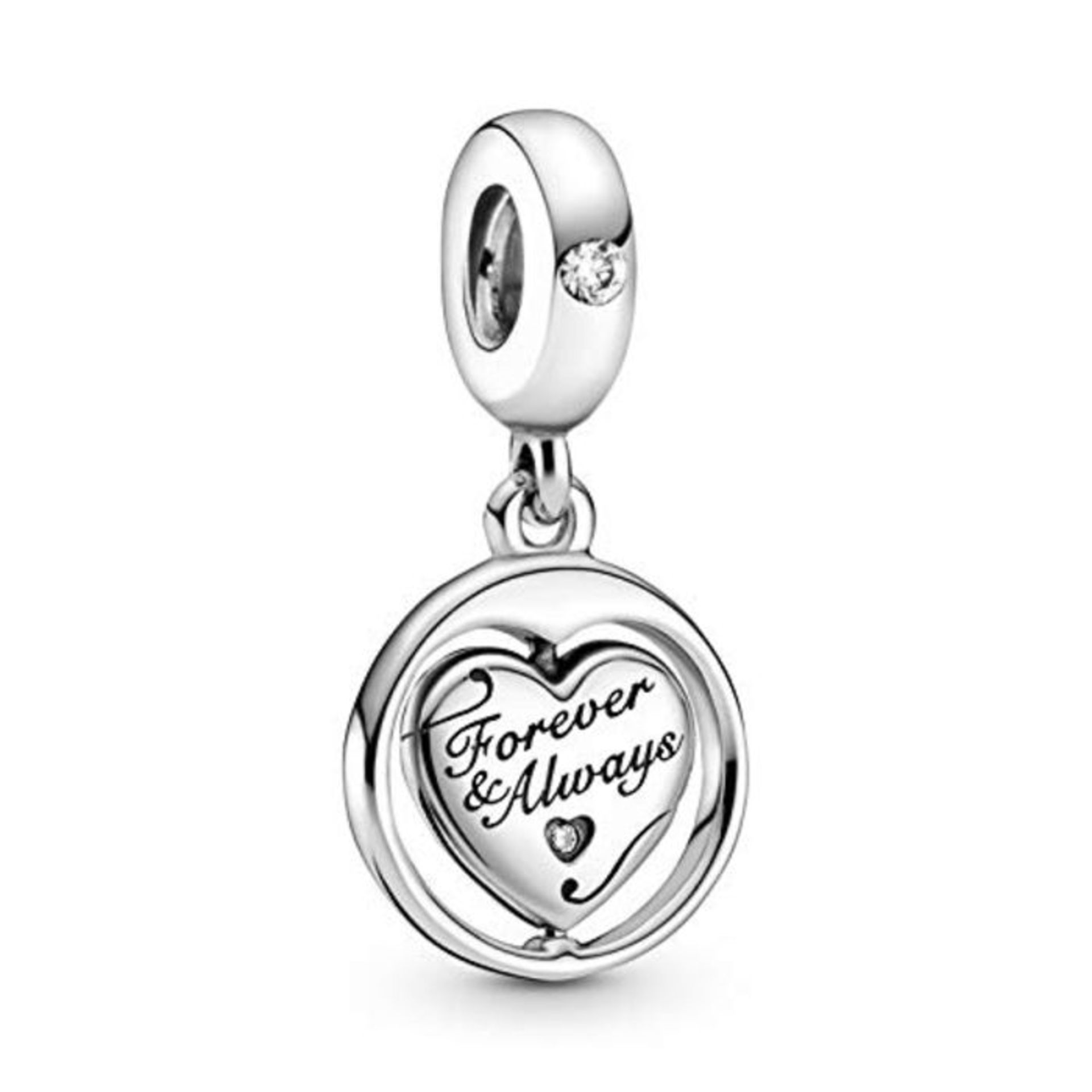 [INCOMPLETE] Pandora People Drehender Forever & Always Seelenverwandter Charm-Anhänge