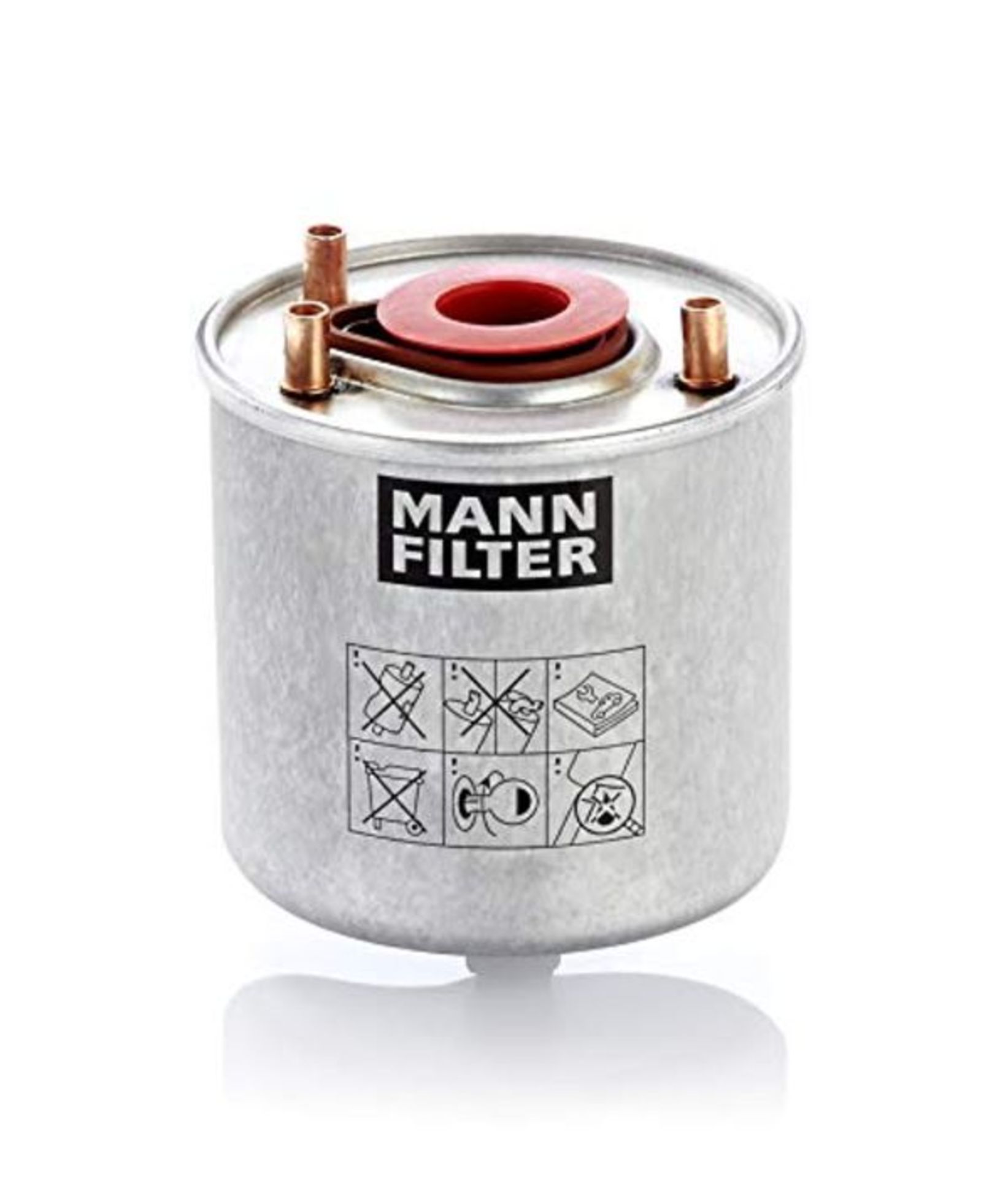 Original MANN-FILTER Fuel filter WK 9046 Z  Fuel filter set with gasket / gasket se