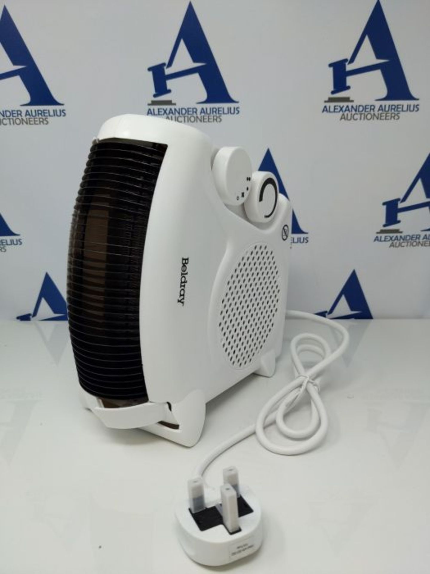 Beldray EH0569SSTK Upright/Flatbed Portable Fan Heater With Cool Air Function, 2 Heat - Image 3 of 3