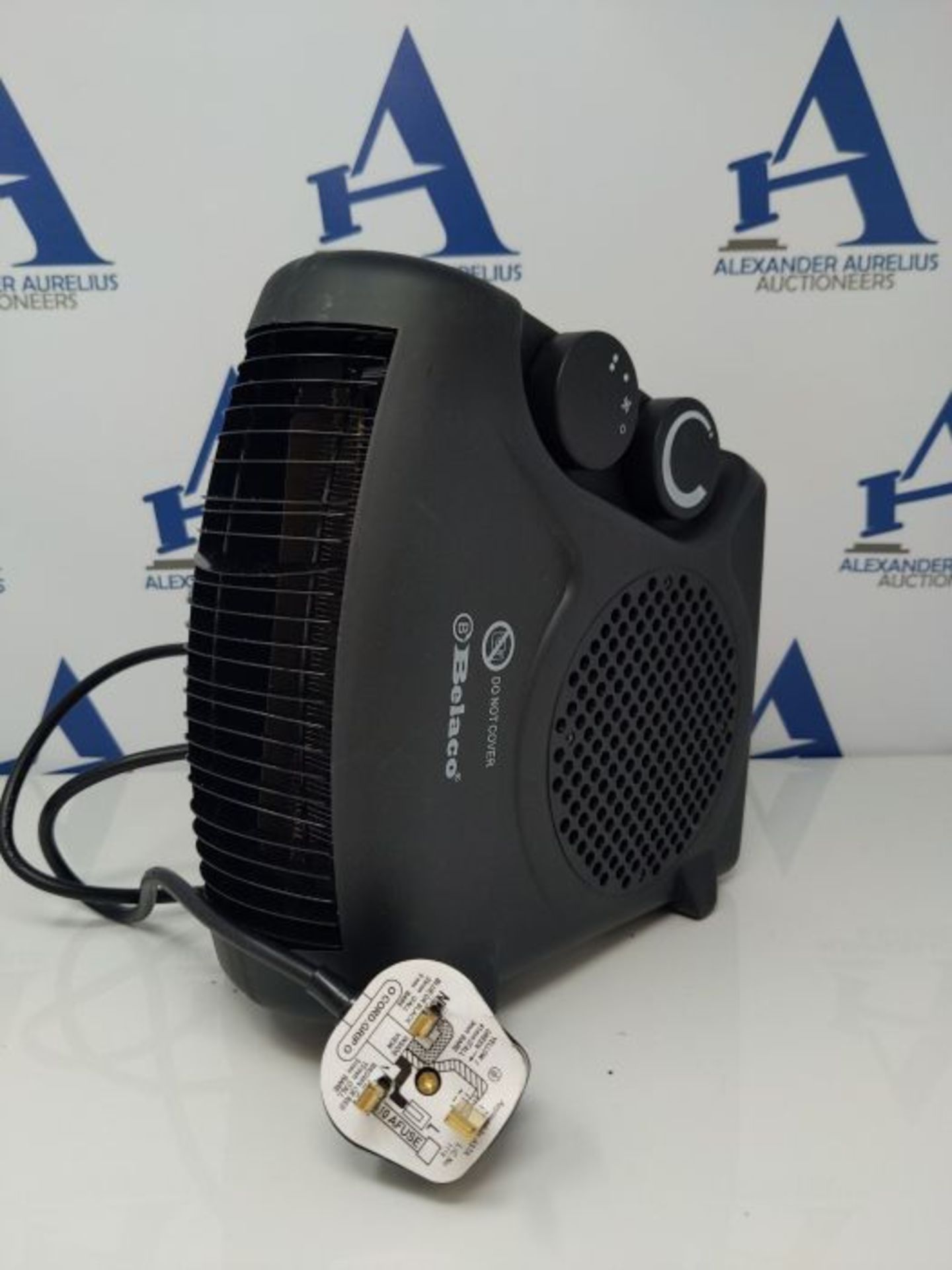 Belaco Fan Heater 2 Heat Settings 1000/2000W Electric Heaters Overheat Protection BFH2 - Image 3 of 3