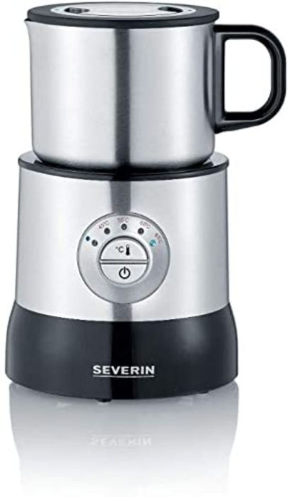 RRP £84.00 Severin SM 3583 milk frother Automatic milk frother Black,Stainless steel SM 3583, AC,