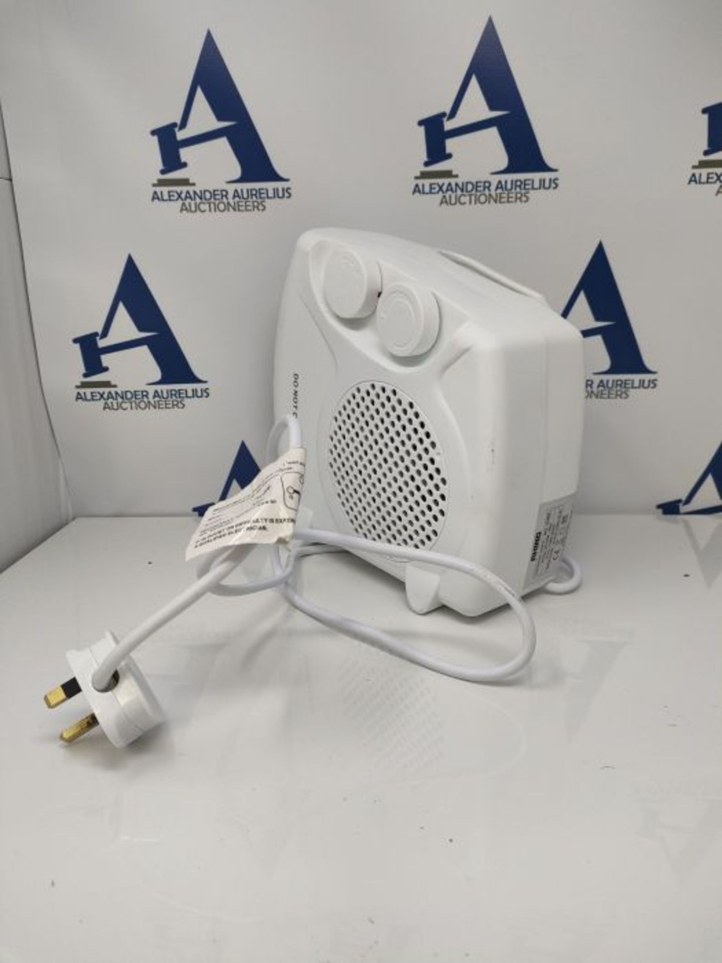 Rhino H02073 2 kW Fan Heater - White - Image 2 of 2