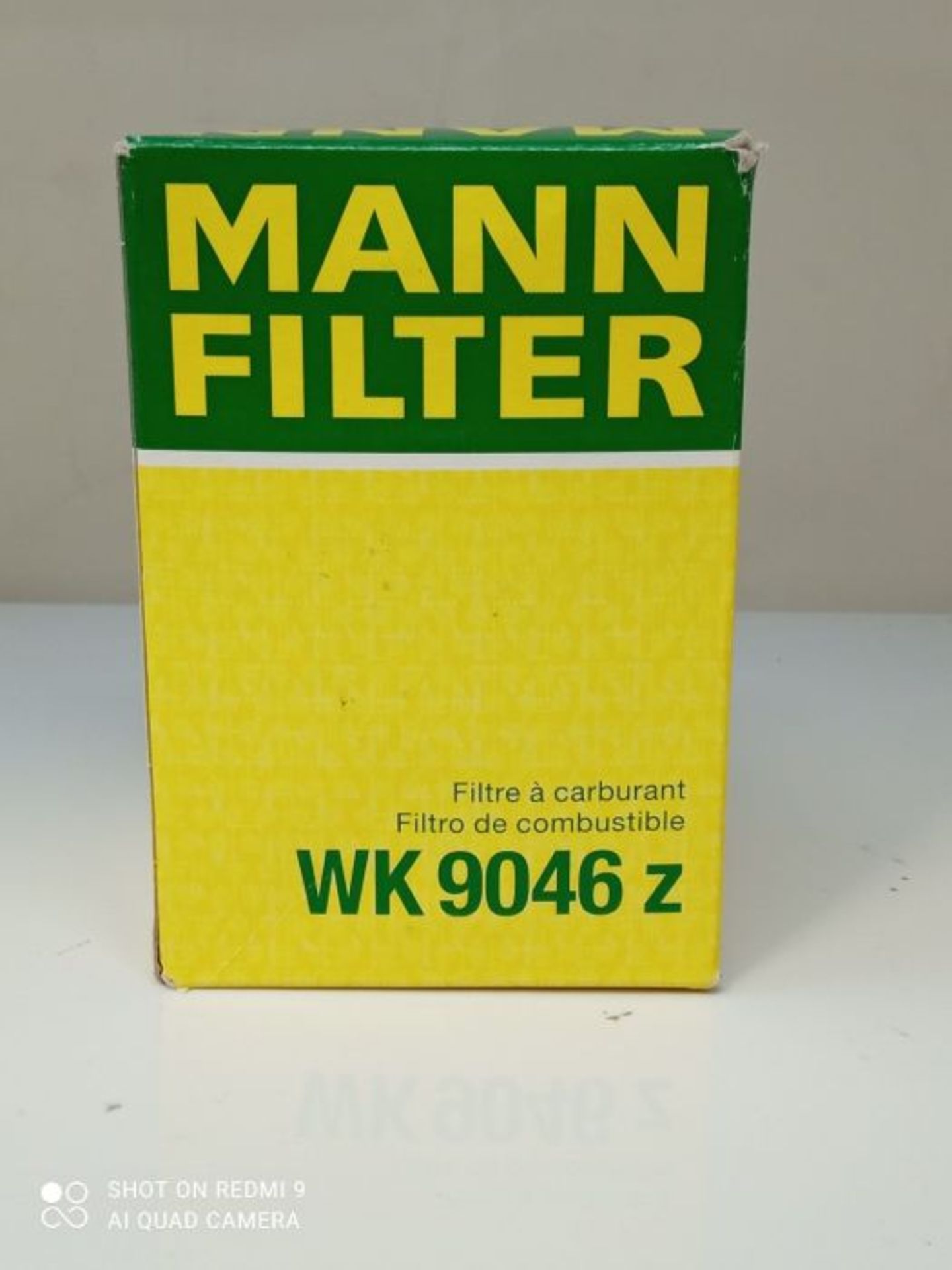 Original MANN-FILTER Fuel filter WK 9046 Z  Fuel filter set with gasket / gasket se - Image 2 of 3