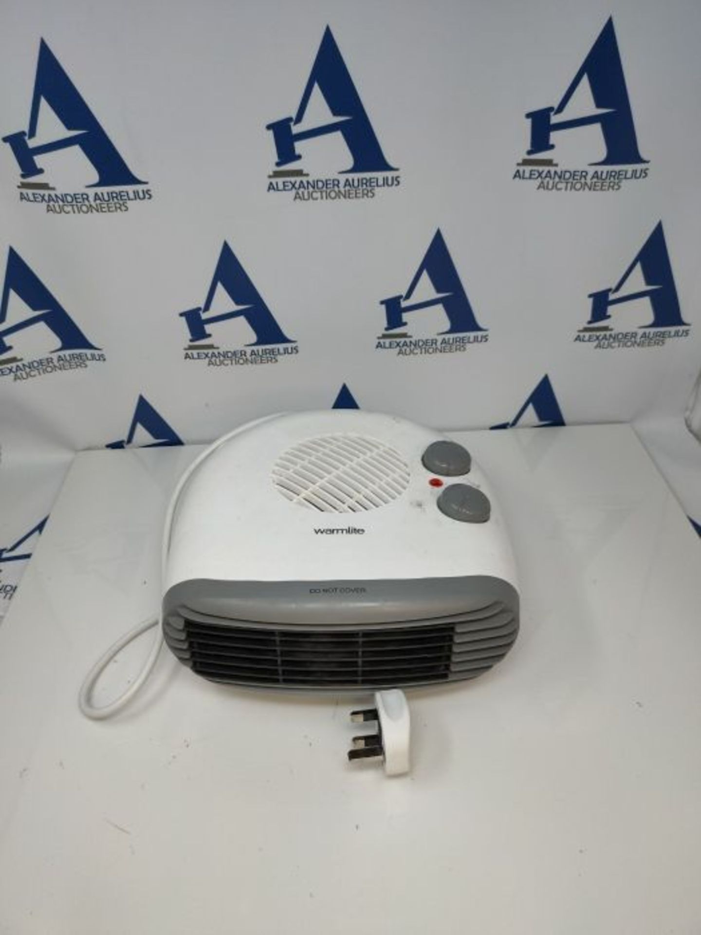 Warmlite WL44004 2000W Portable Flat Fan Heater with 2 Heat Settings and Overheat Prot - Image 3 of 3