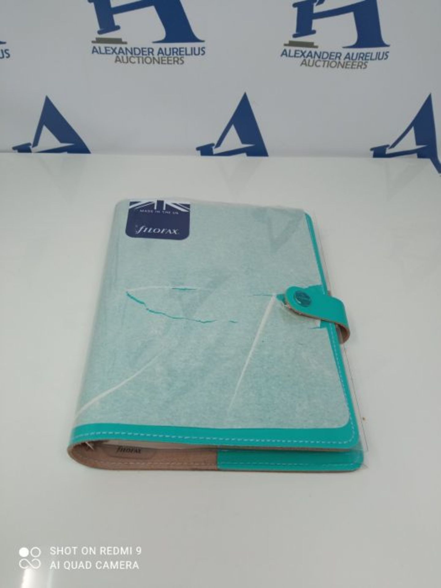 RRP £66.00 Filofax 00AY-022600 A5 The Original Turquoise Undated Diary - Image 2 of 2
