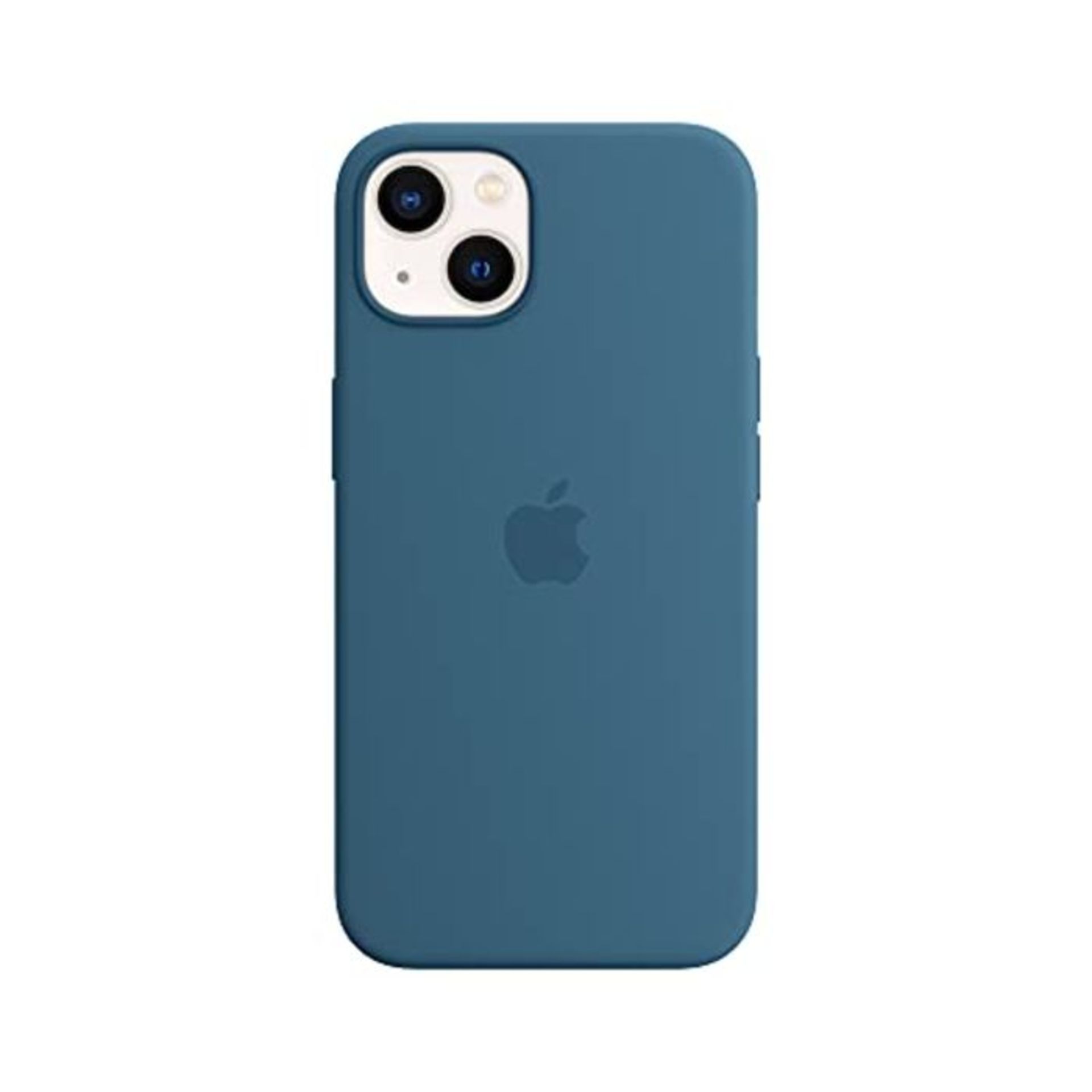 RRP £50.00 Apple SilikonÂ Case mit MagSafe (fÃ¼r iPhone 13) - Eisblau