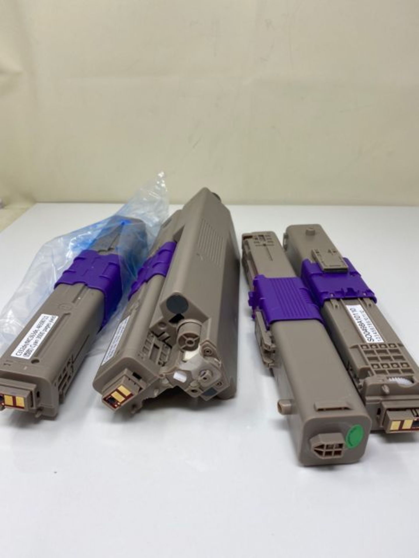 4 Colors Compatible Toner Cartridge for Oki C332 C332dn C332dnw MC363 MC363dn MC363dnw - Image 2 of 2