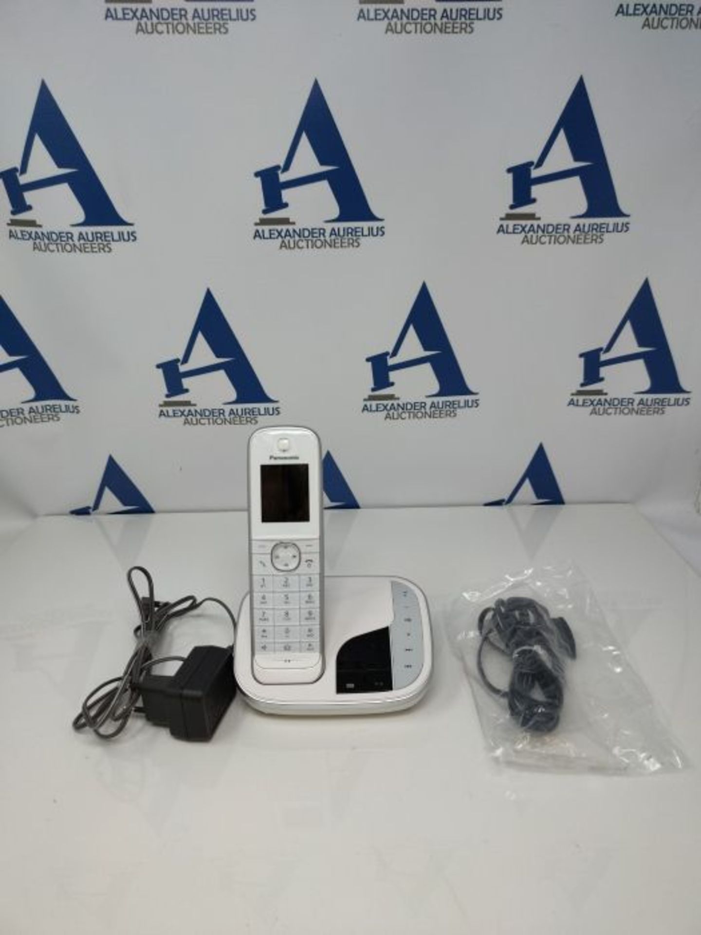 RRP £52.00 Panasonic KX-TGJ320GW Familien-Telefon mit Anrufbeantworter (schnurloses Telefon, stra - Image 3 of 3