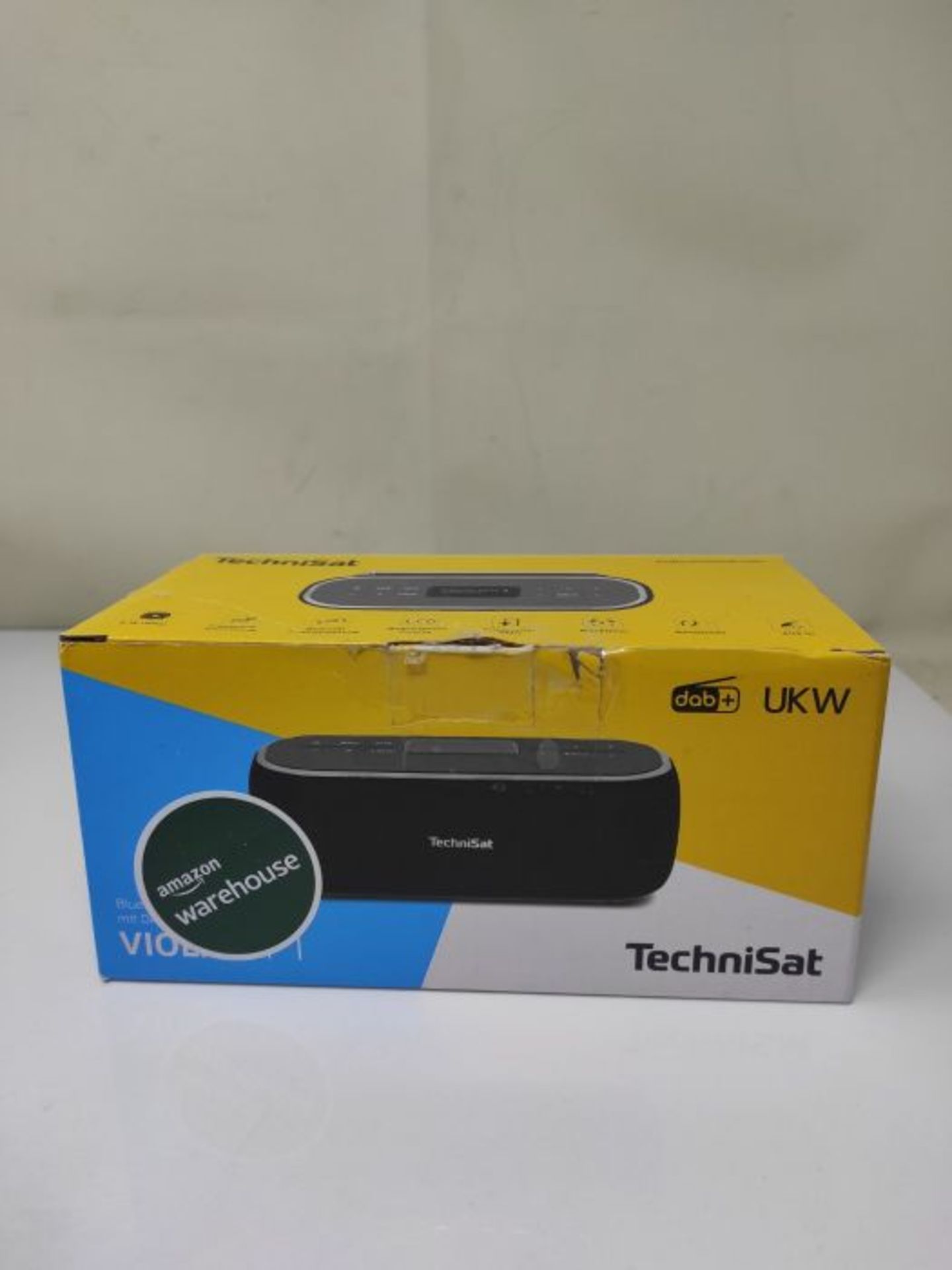 RRP £55.00 TechniSat Viola BT 1 Portable Bluetooth Speaker with DAB+ Digital Radio (FM, DAB, Cloc - Image 2 of 3