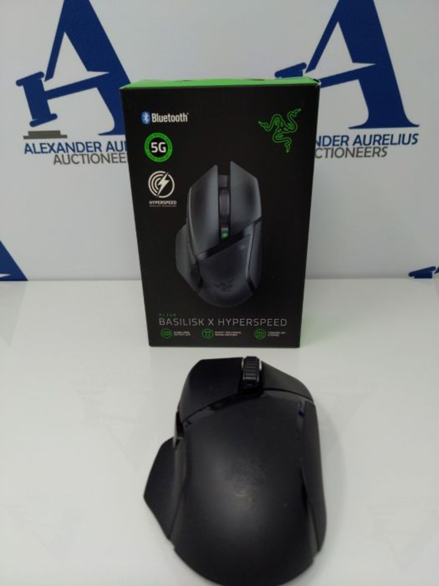 Razer Basilisk X Hyperspeed - Wireless Gaming Mouse (Hyperspeed Technology, Advanced 5 - Image 2 of 2