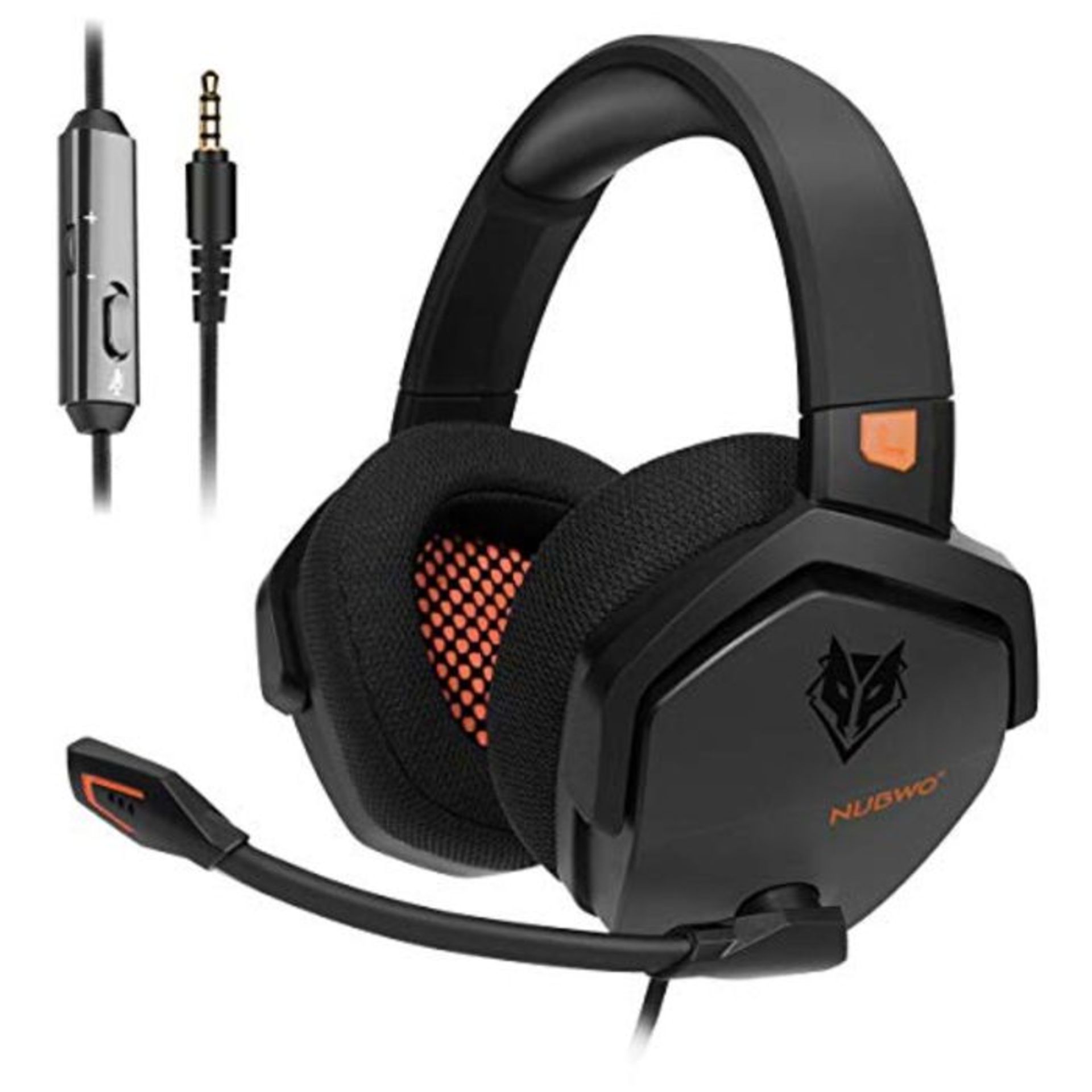 NUBWO Casque Gaming PS4 Xbox One Ecouteur de Jeux Stéréo avec Réduction de Bruit et