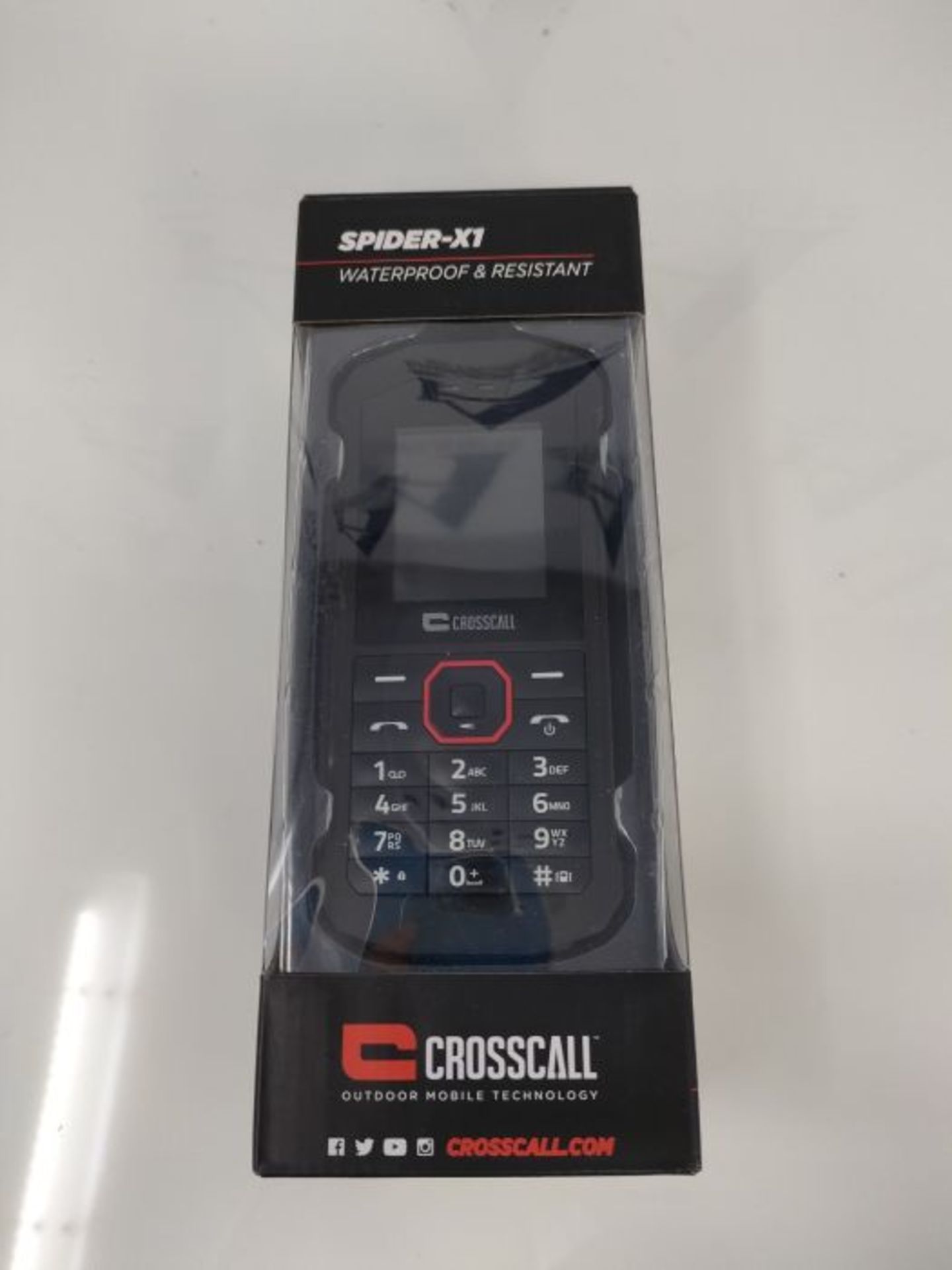 RRP £55.00 Crosscall Spider-X1 Unlocked Mobile Phone 2G (Screen: 1.77 inches - 32 MB ROM - Dual S - Image 2 of 3