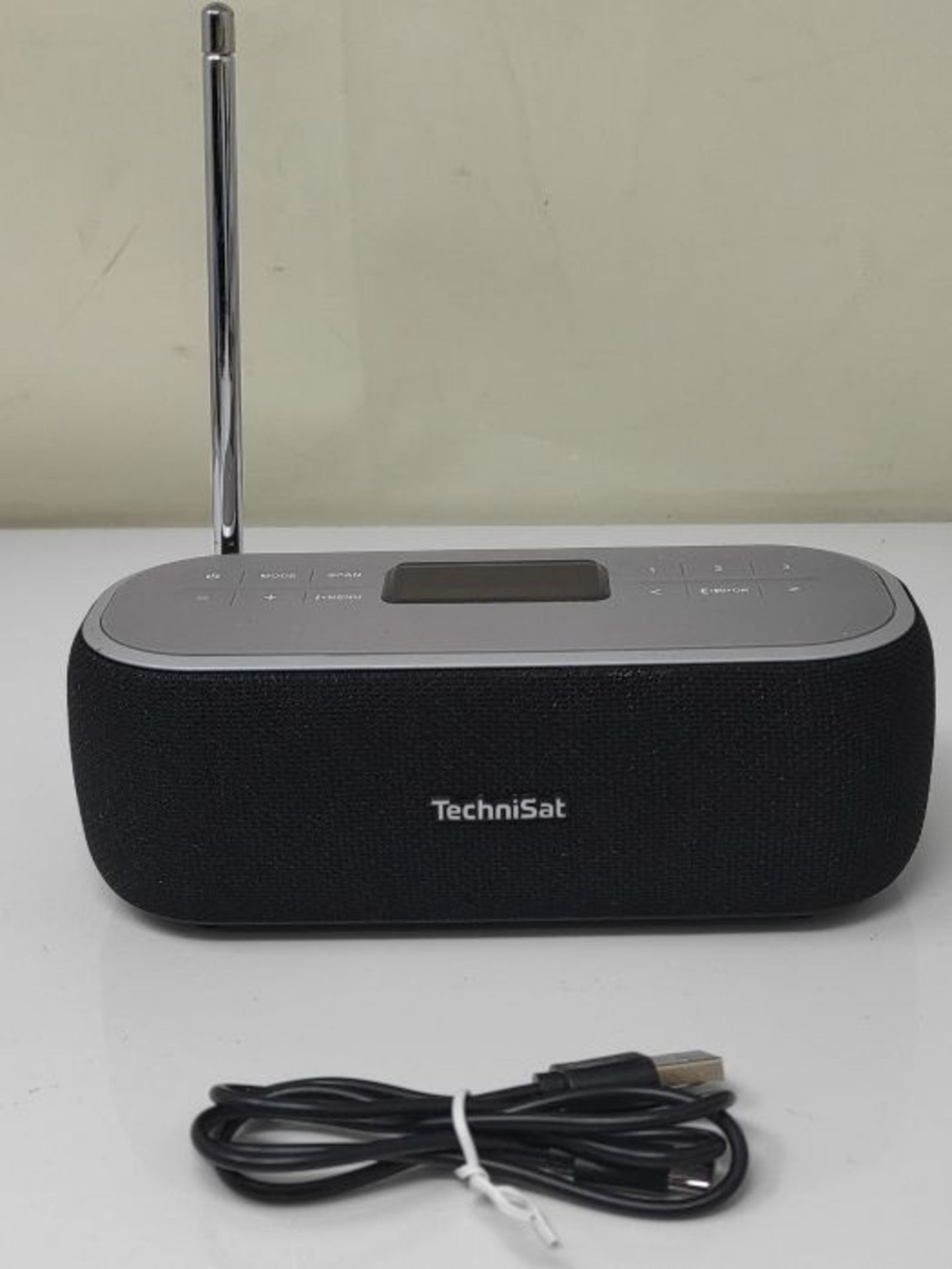 RRP £55.00 TechniSat Viola BT 1 Portable Bluetooth Speaker with DAB+ Digital Radio (FM, DAB, Cloc - Image 3 of 3