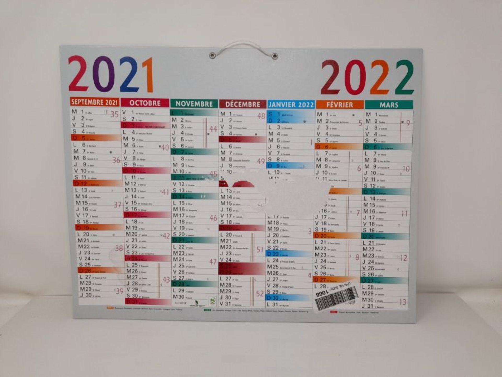 Exacompta 430x335 mm School Calendar Decor Multi-Coloured - Image 3 of 3